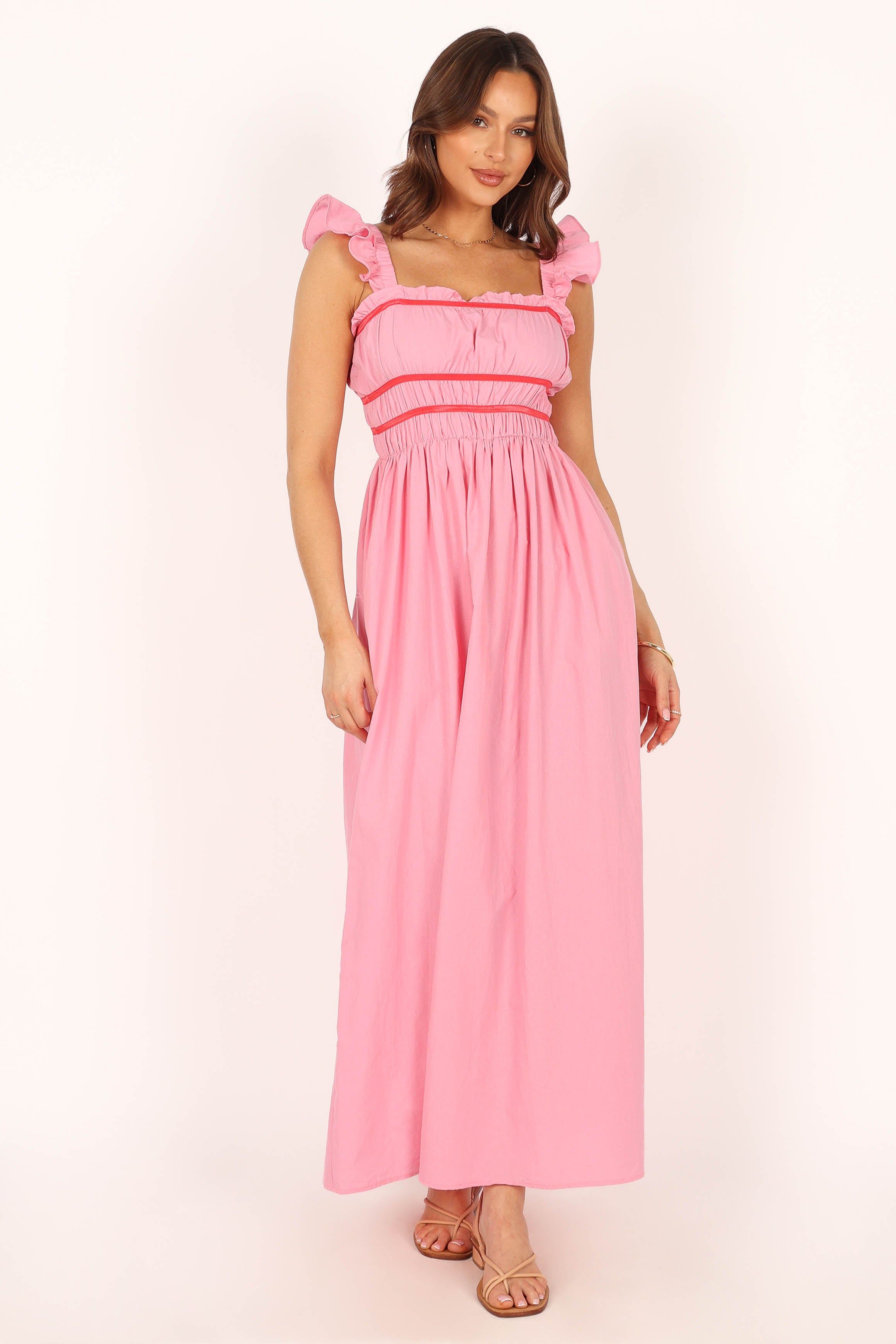 Becky Maxi Dress - Pink sold by Petal & Pup product image thumbnail 5