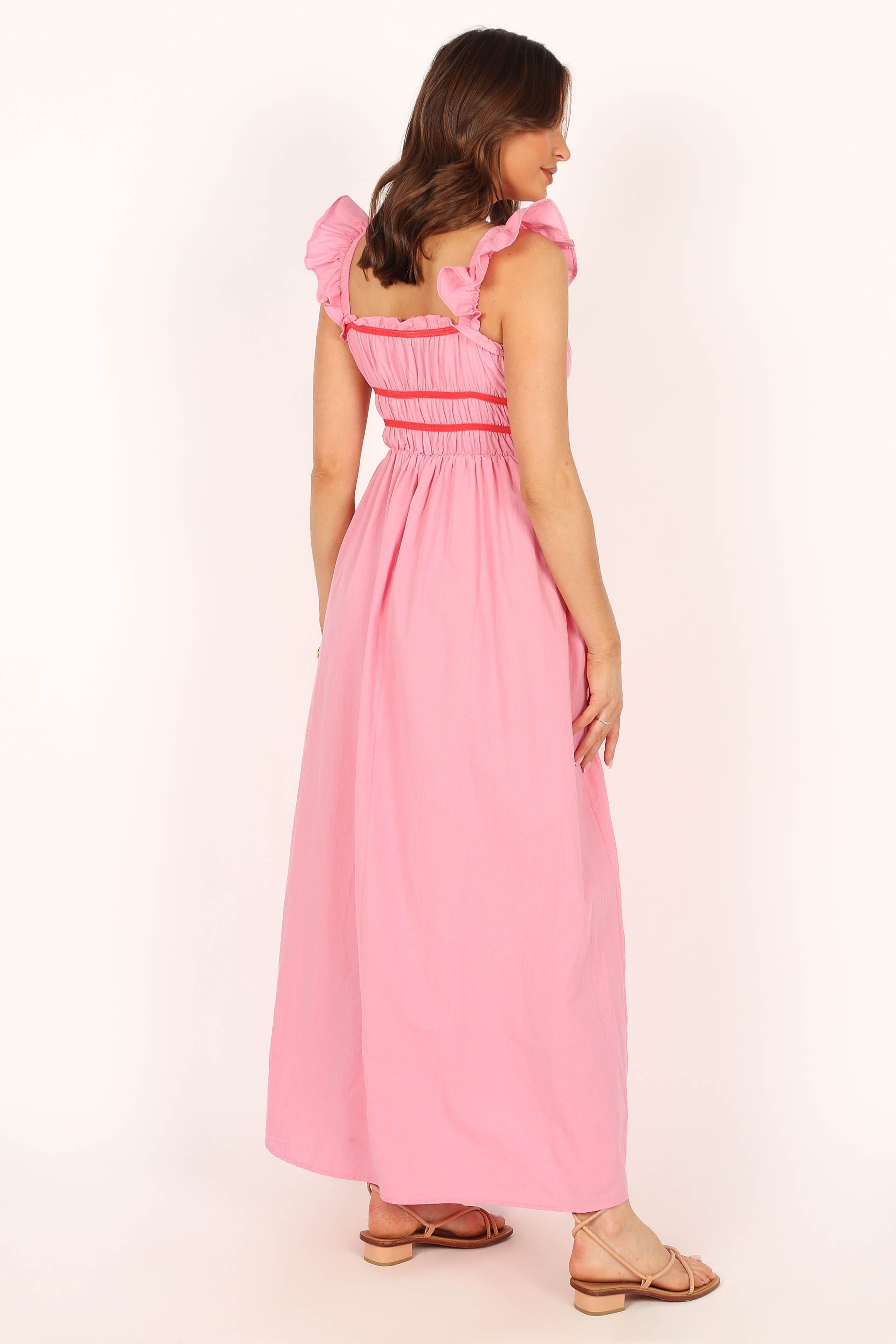Becky Maxi Dress - Pink sold by Petal & Pup product image thumbnail 4