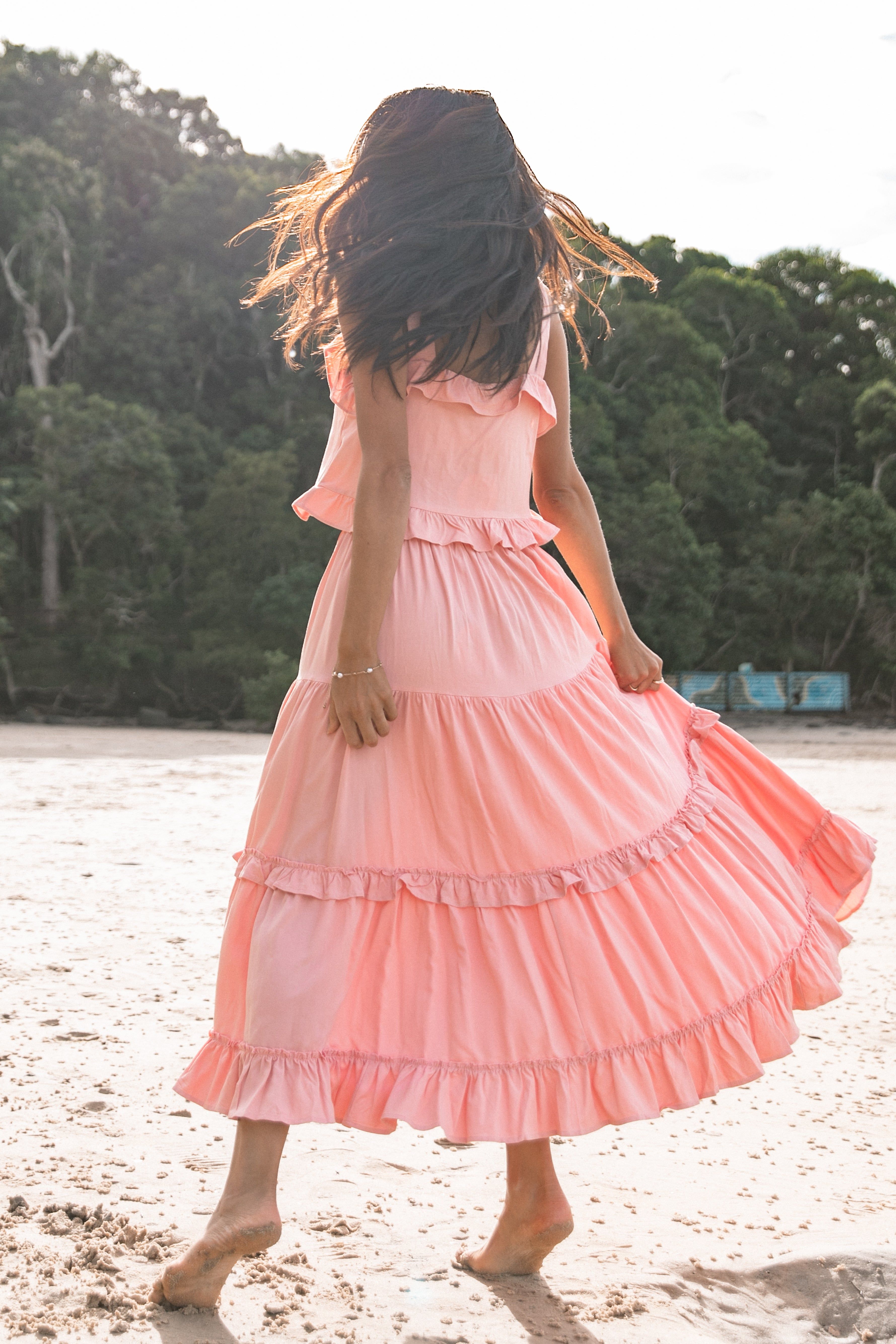 Pissaro Maxi Skirt - Blush Pink sold by Petal & Pup product image thumbnail 2