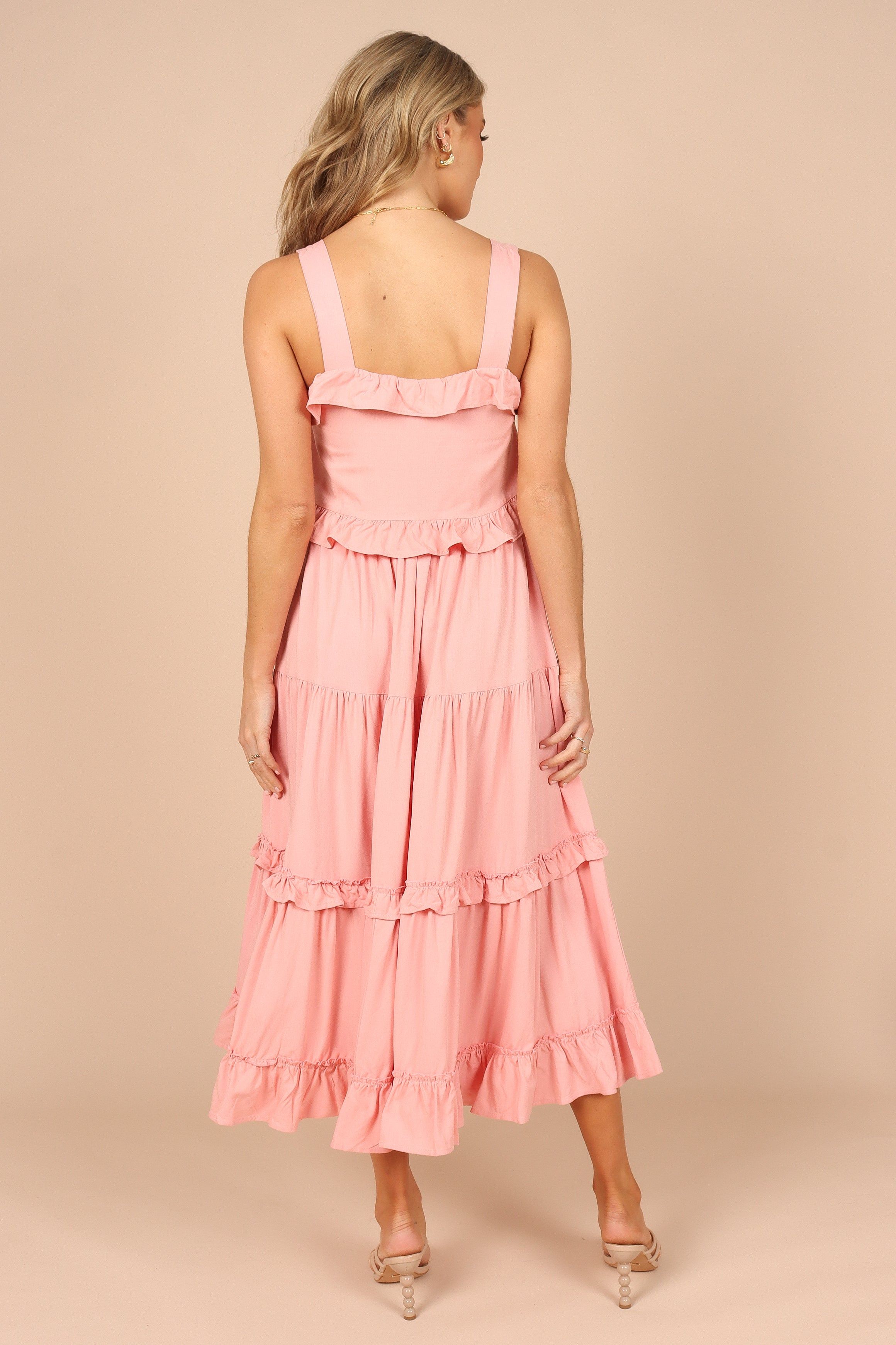 Pissaro Maxi Skirt - Blush Pink sold by Petal & Pup product image thumbnail 5