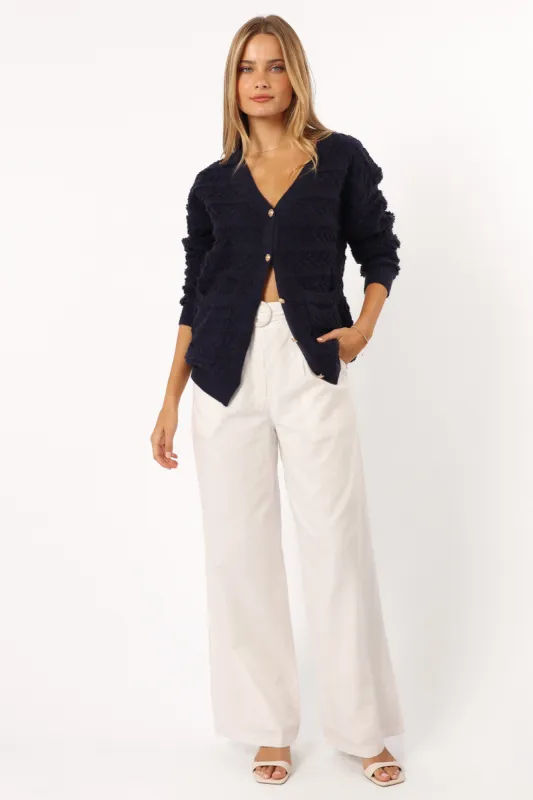 Zalina Cardigan - Navy sold by Petal & Pup