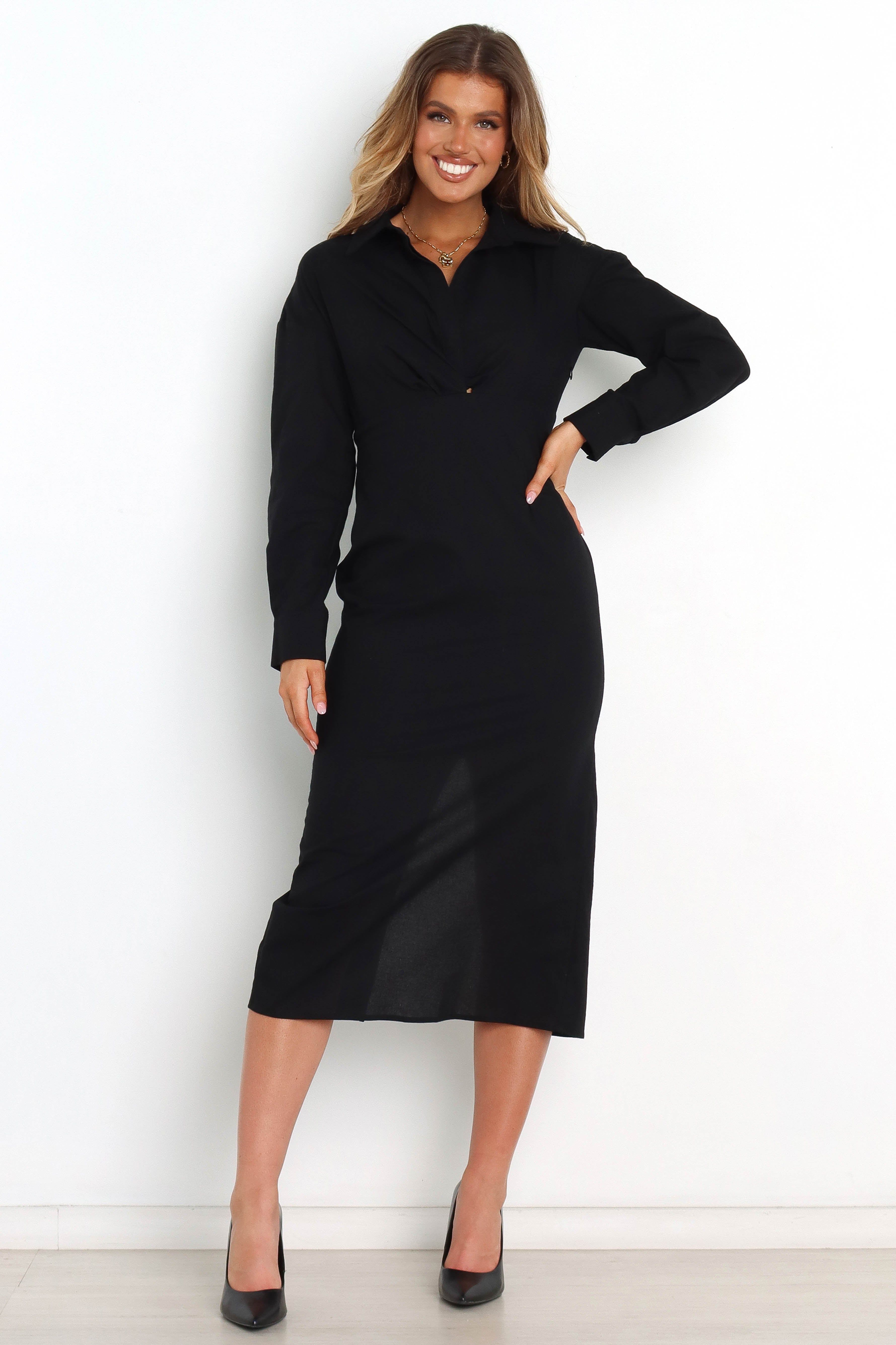 Monrow Dress - Black sold by Petal & Pup