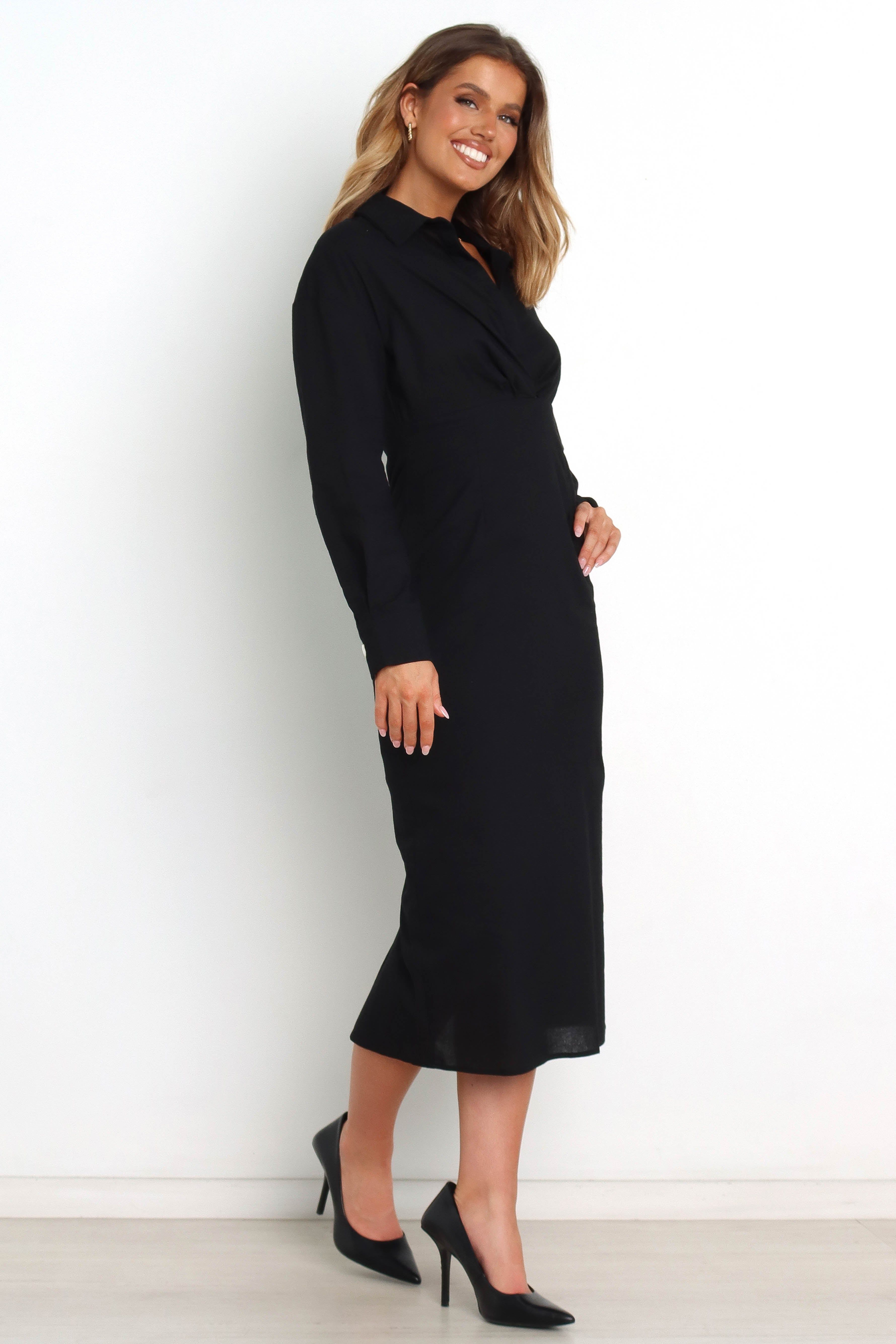 Monrow Dress - Black sold by Petal & Pup product image thumbnail 5