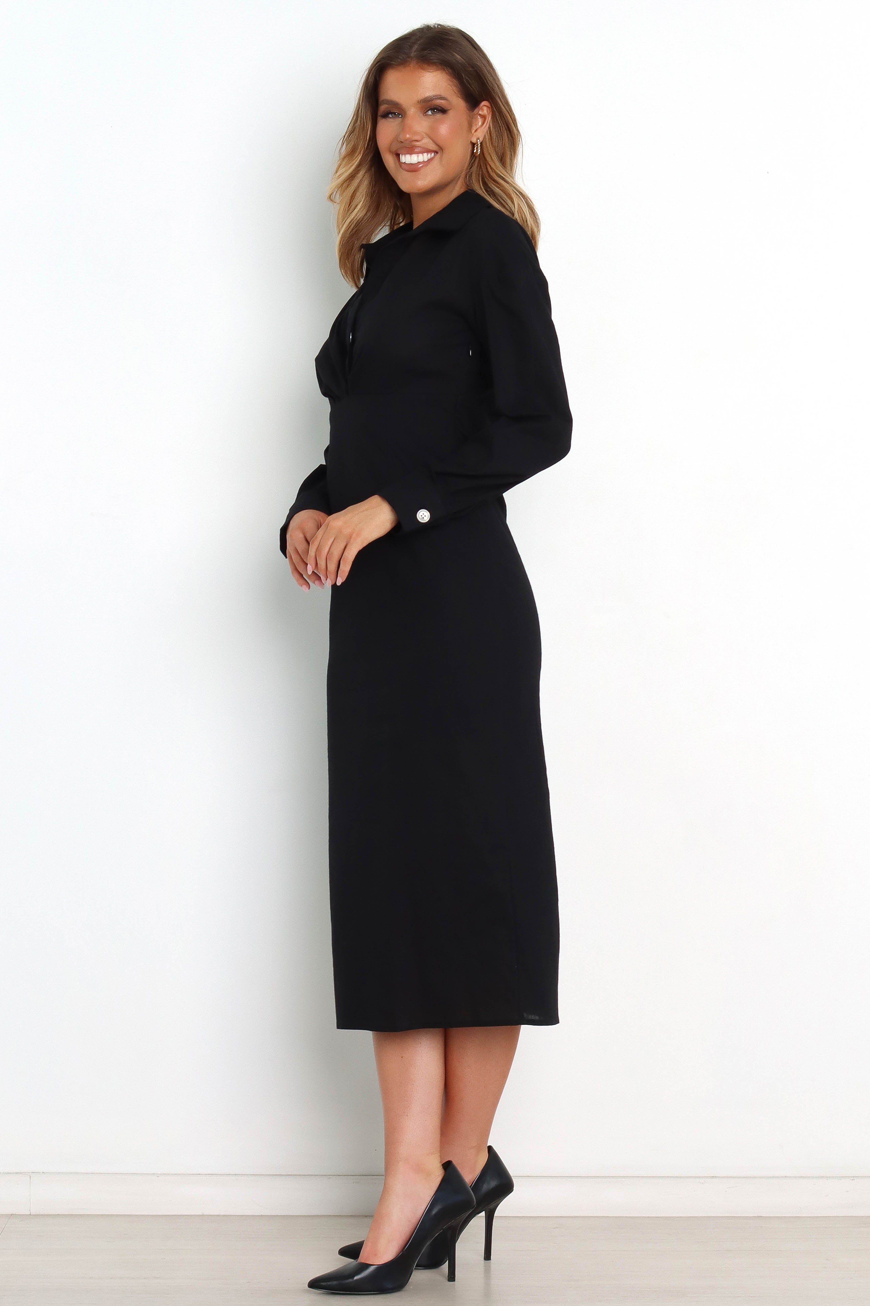 Monrow Dress - Black sold by Petal & Pup product image thumbnail 3