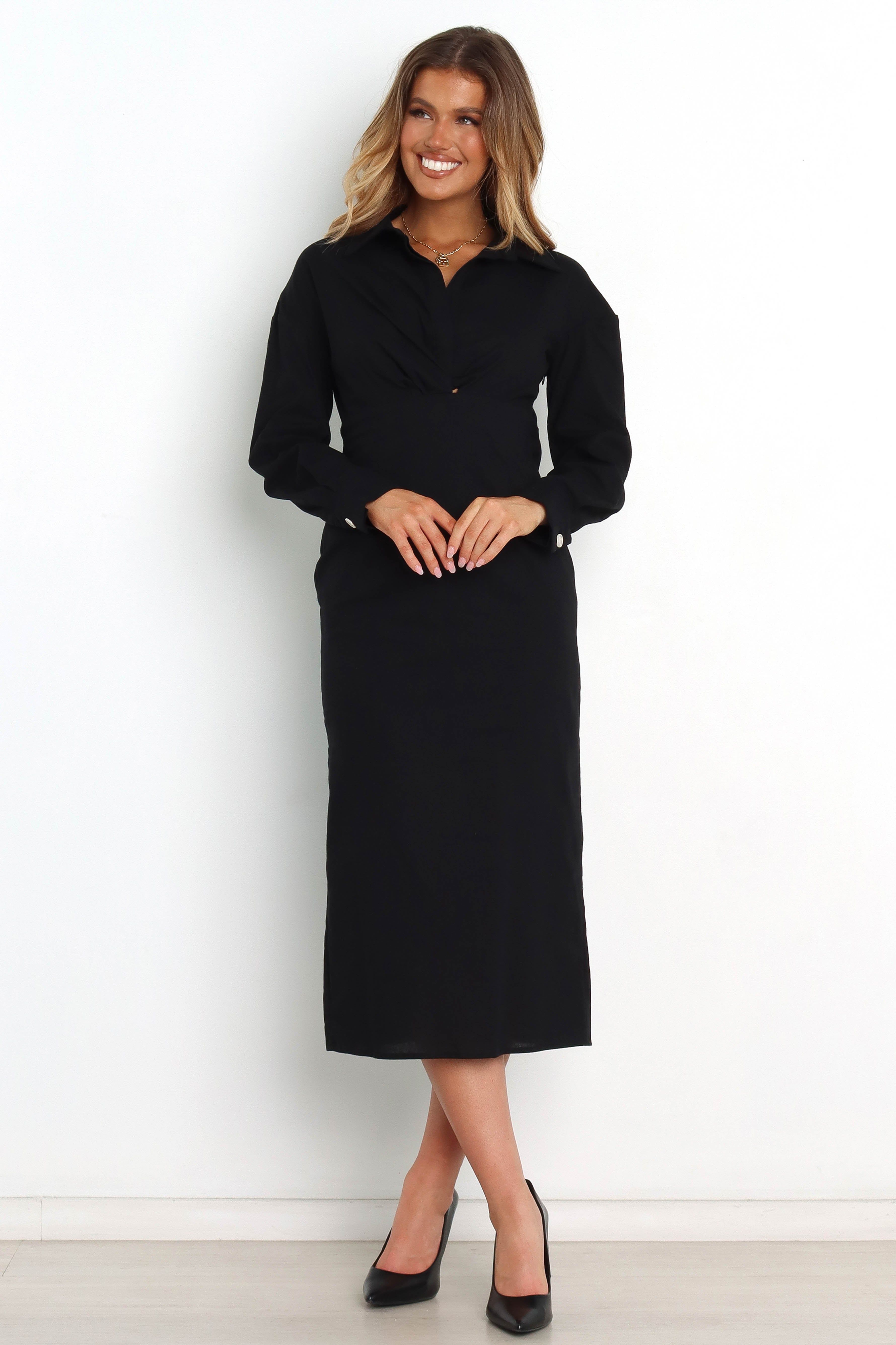 Monrow Dress - Black sold by Petal & Pup product image thumbnail 2