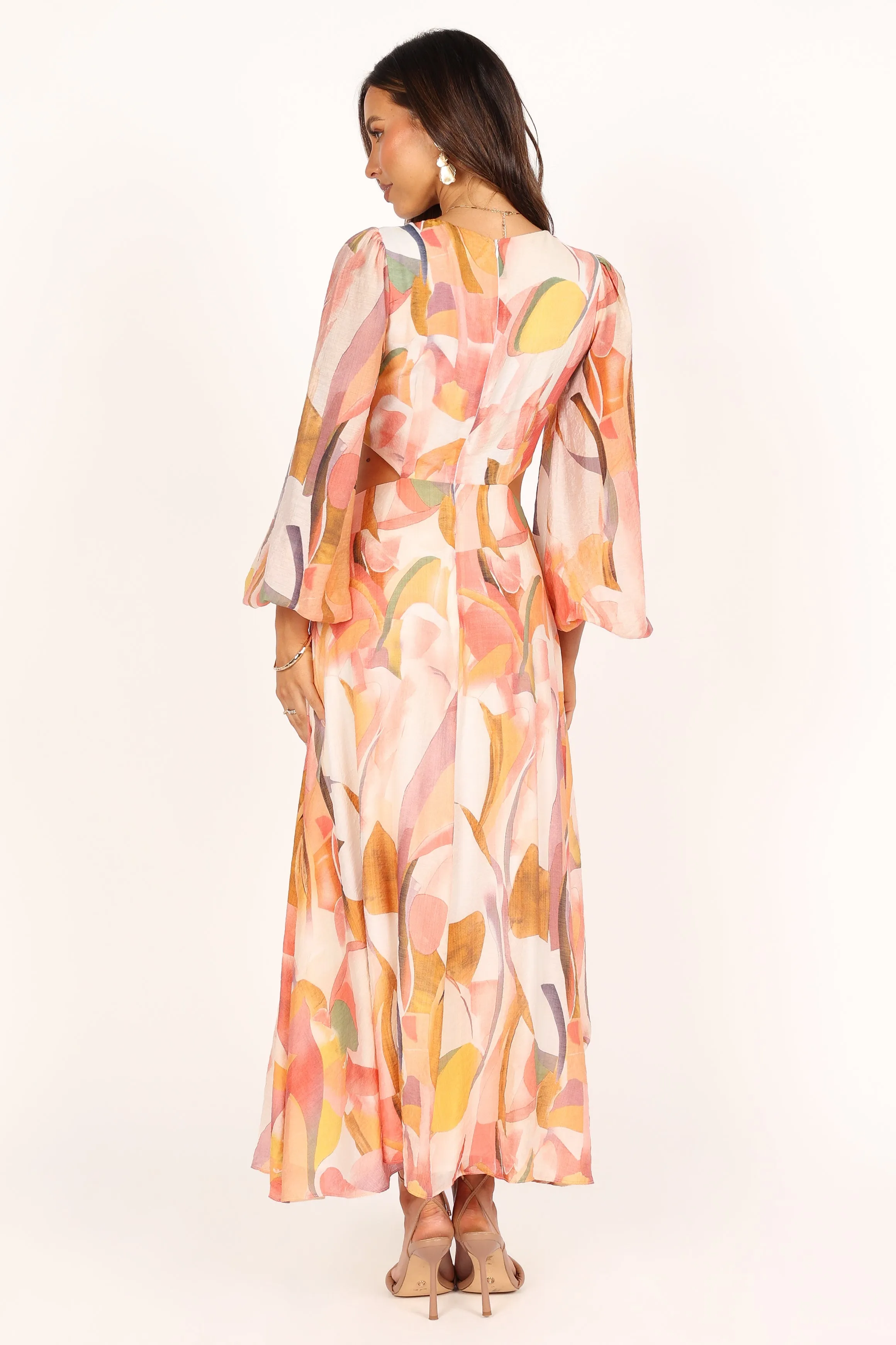 Laquin Long Sleeve Maxi Dress - Pink sold by Petal & Pup product image thumbnail 5