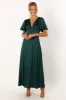 Casper Maxi Dress - Hunter Green sold by Petal & Pup
