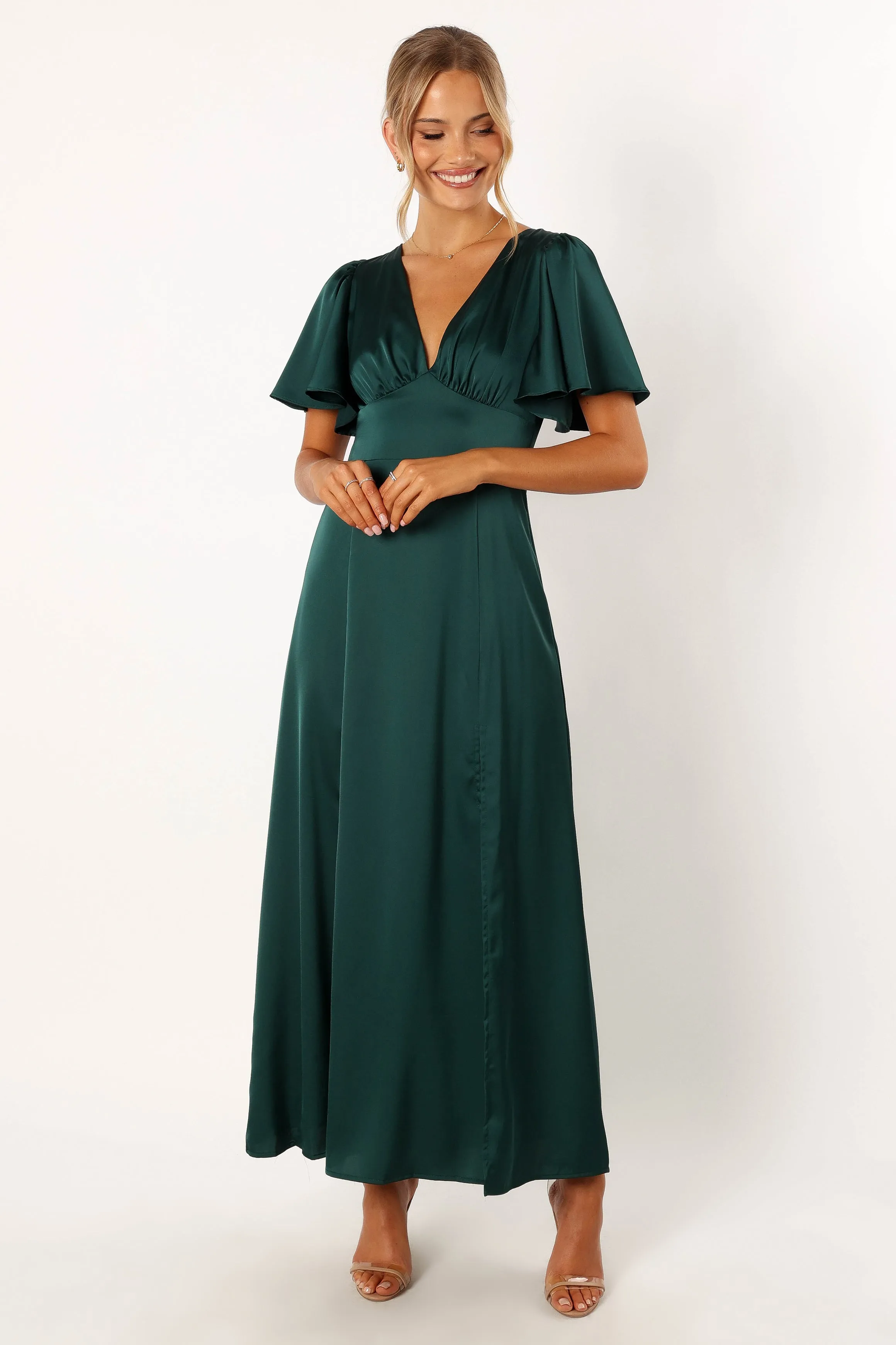 Casper Maxi Dress - Hunter Green sold by Petal & Pup product image thumbnail 2