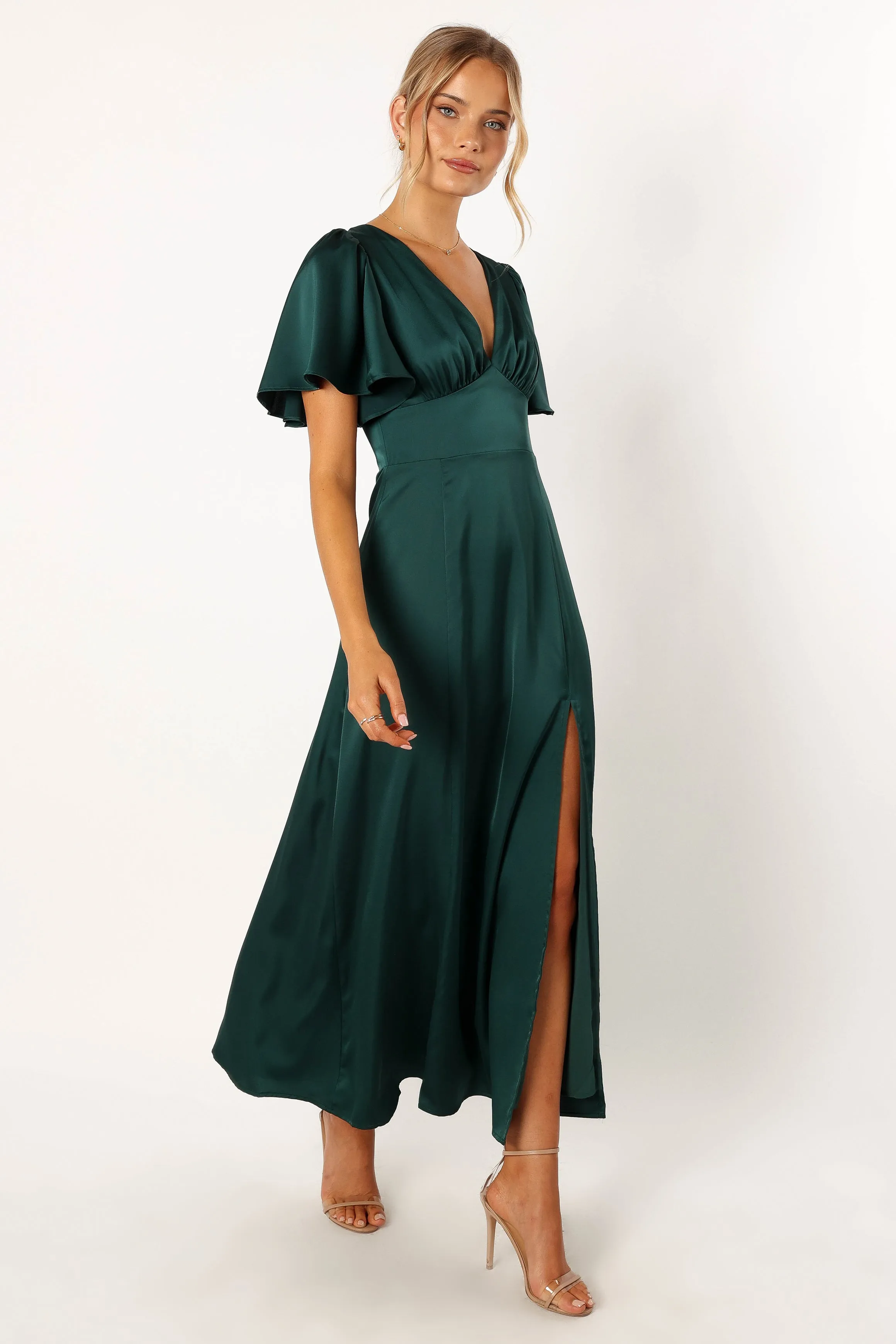 Casper Maxi Dress - Hunter Green sold by Petal & Pup product image thumbnail 3