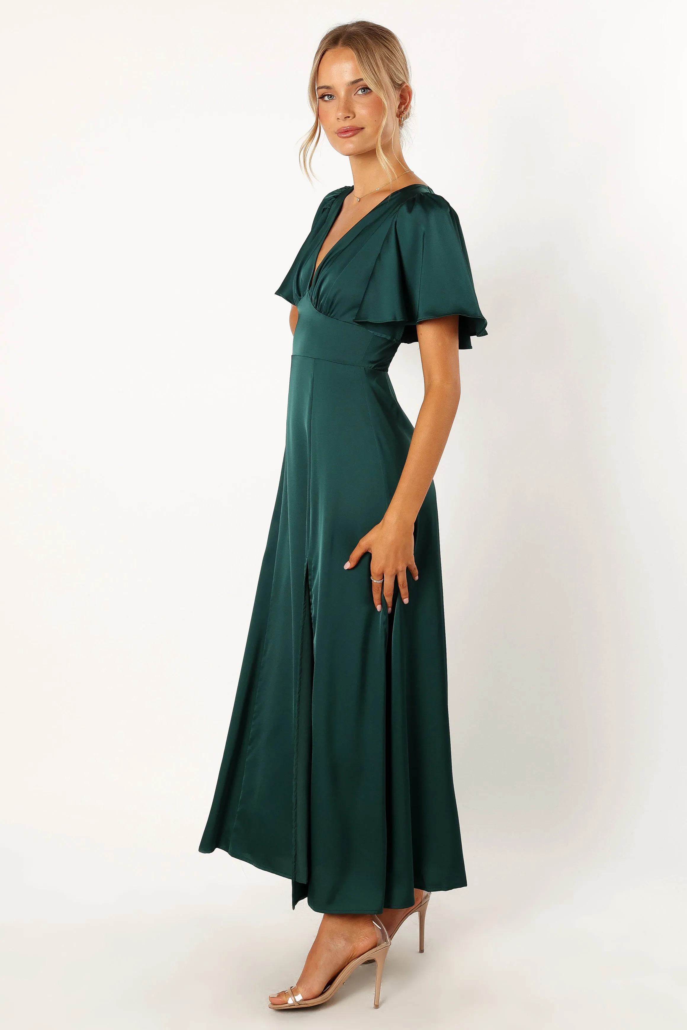 Casper Maxi Dress - Hunter Green sold by Petal & Pup product image thumbnail 5