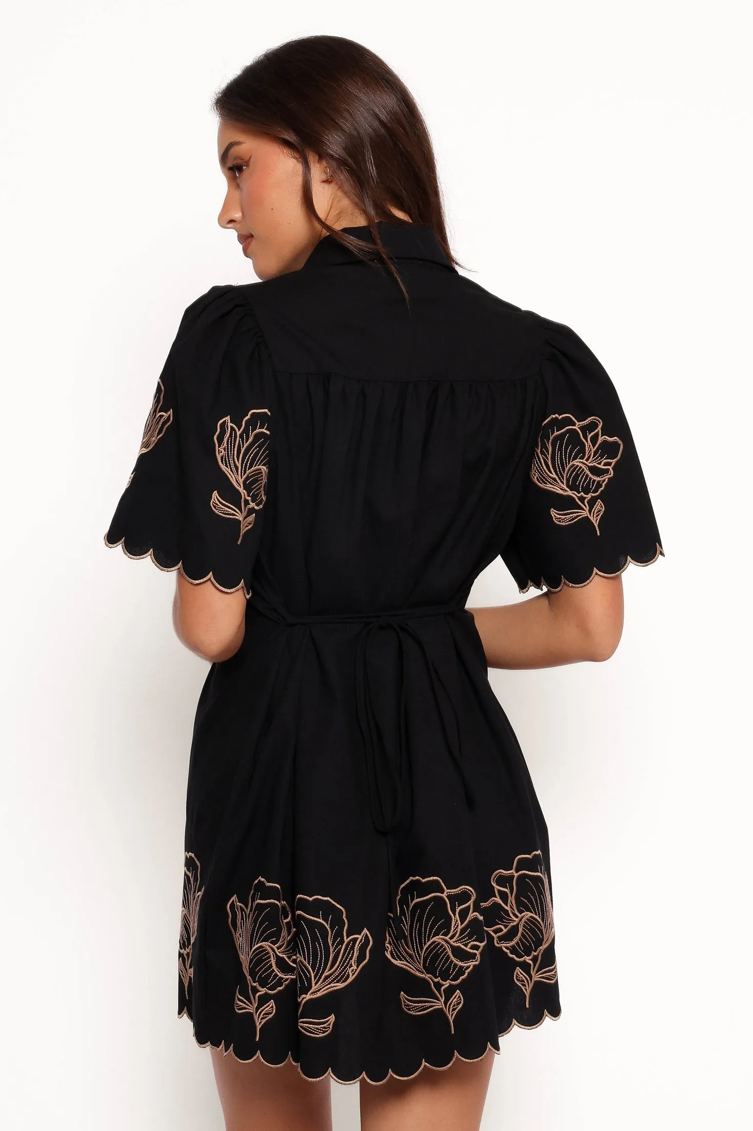 Jax Mini Dress - Black sold by Petal & Pup product image thumbnail 4