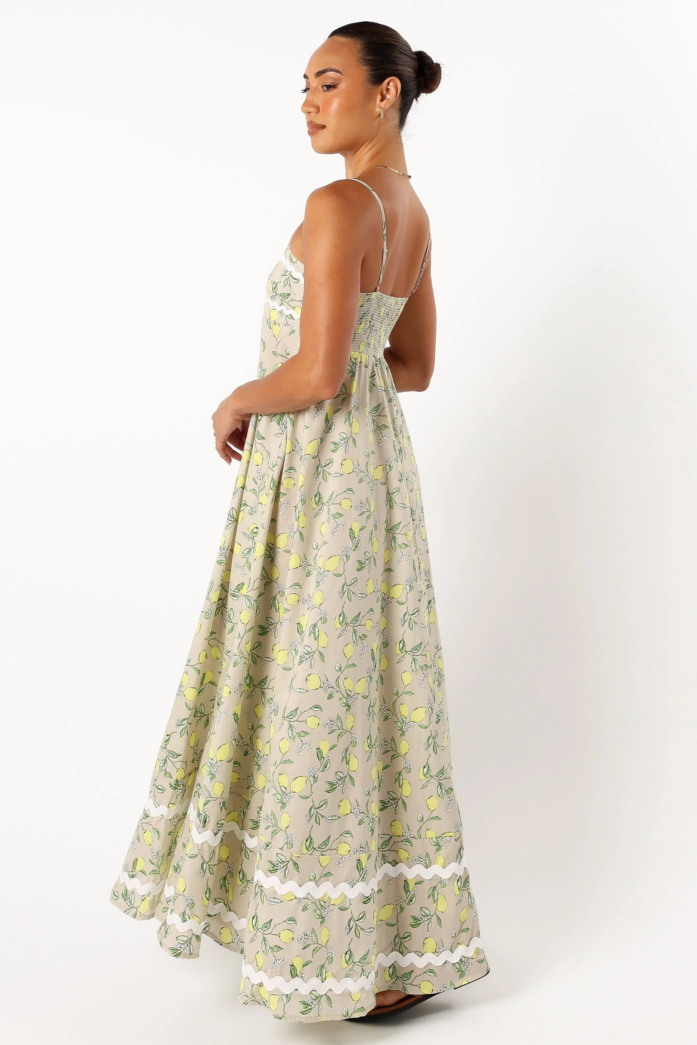 Citrone Midi Dress - Lemon sold by Petal & Pup product image thumbnail 3