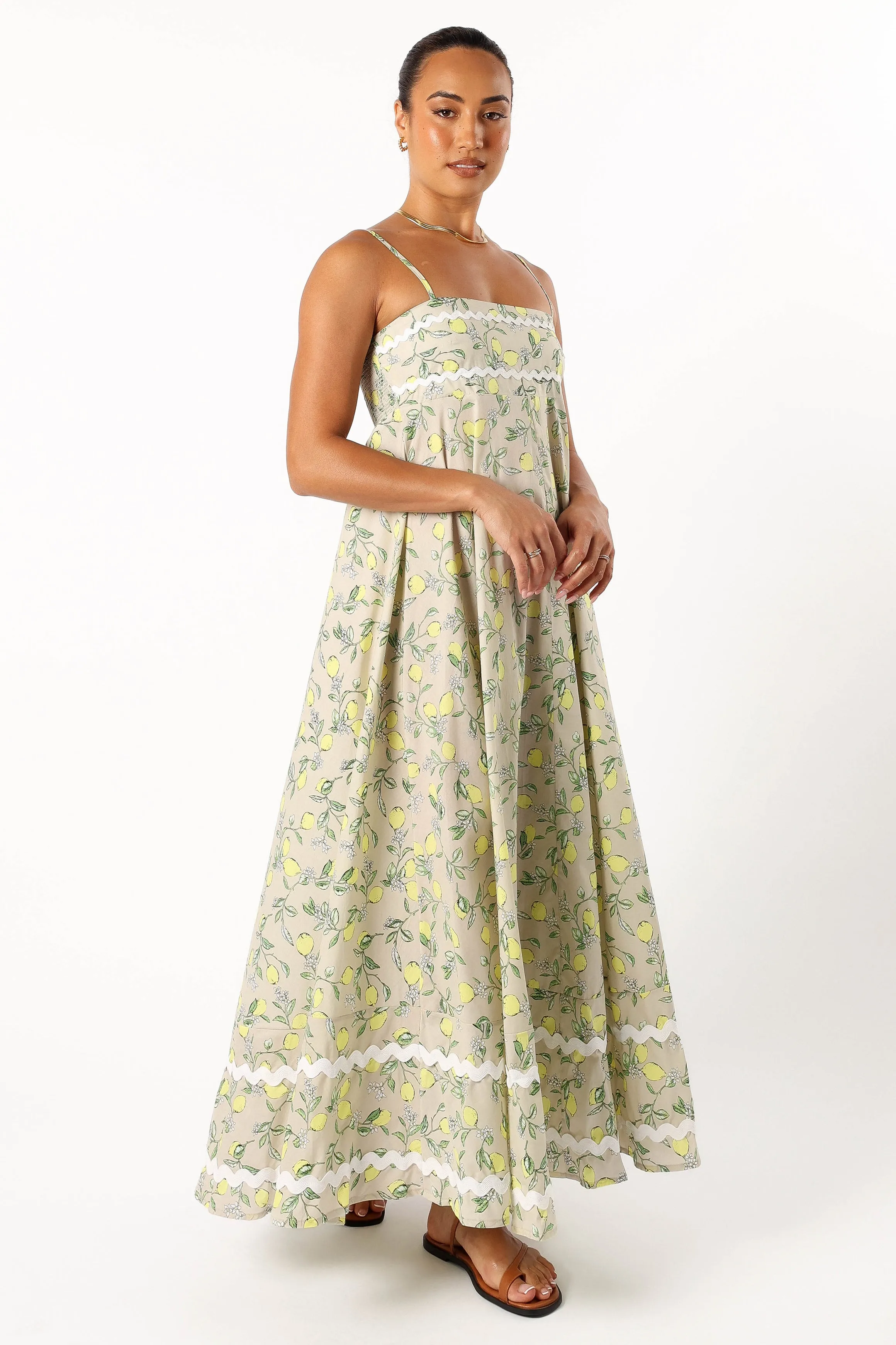 Citrone Midi Dress - Lemon sold by Petal & Pup product image thumbnail 5