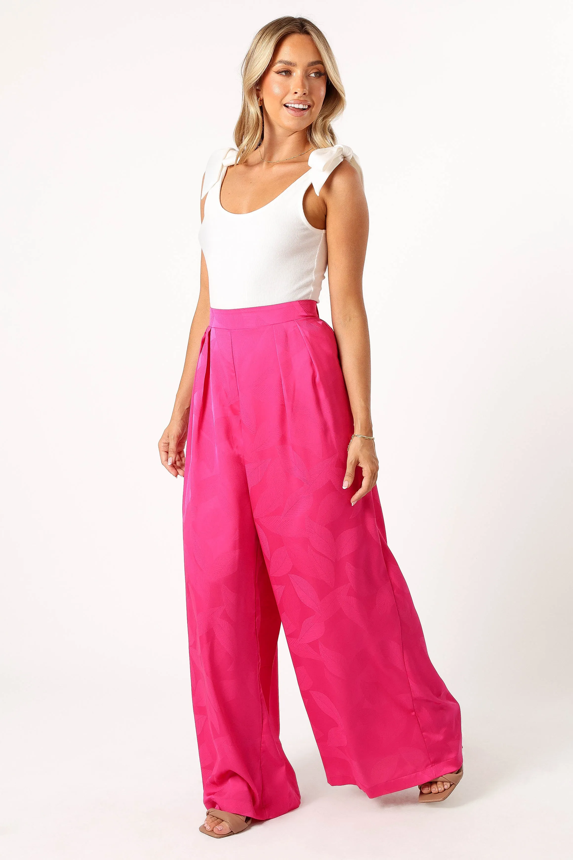 Gianna Pants - Fuchsia sold by Petal & Pup product image thumbnail 2