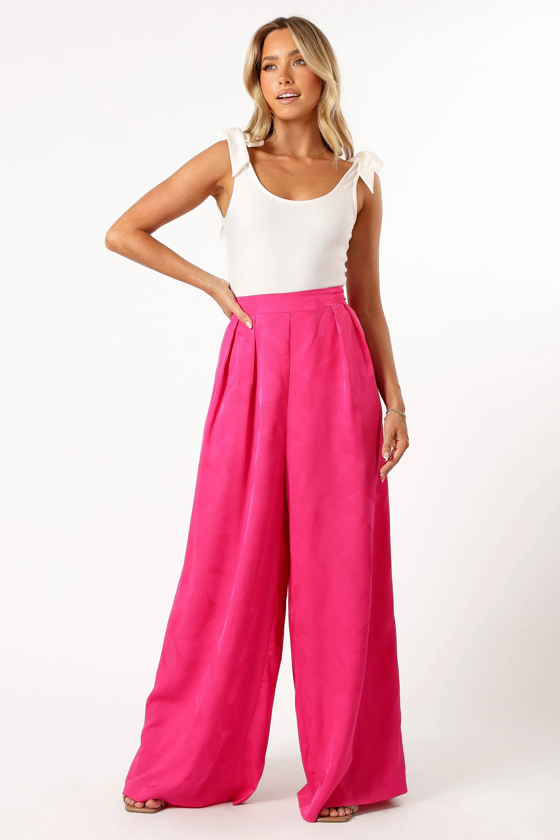 Gianna Pants - Fuchsia sold by Petal & Pup product image thumbnail 5
