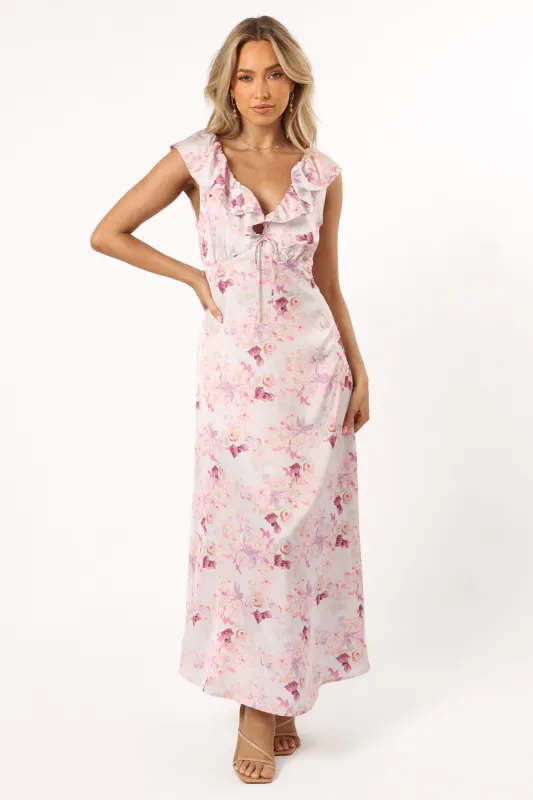 Ariellah Maxi Dress - Multi Floral sold by Petal & Pup