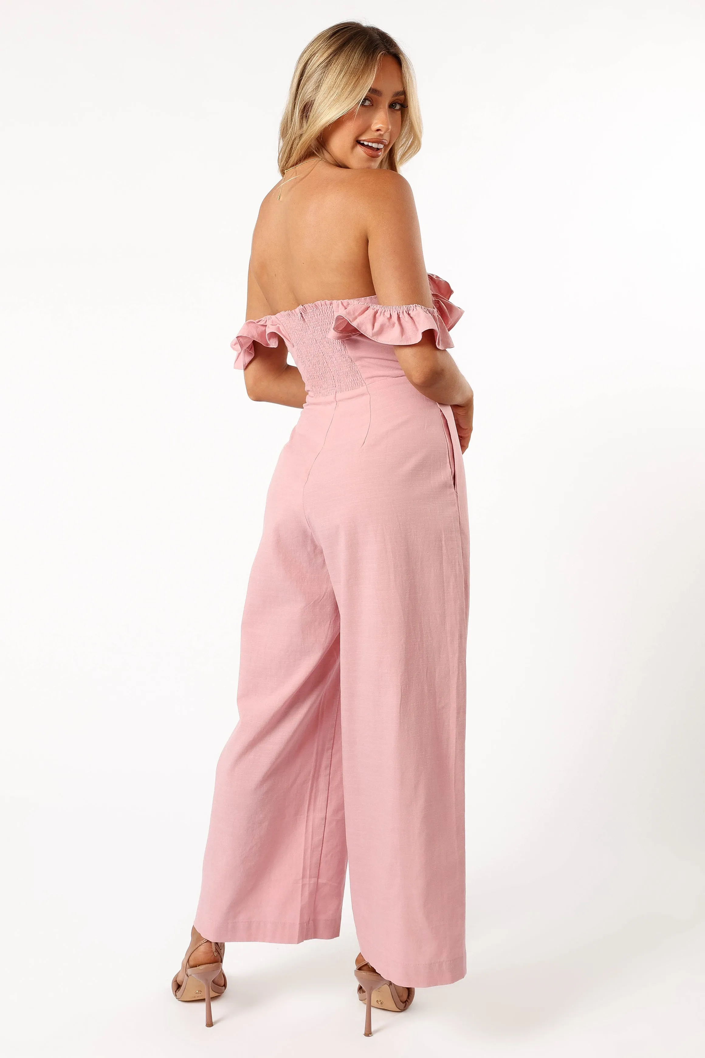 Charlotte Jumpsuit - Pink sold by Petal & Pup product image thumbnail 4