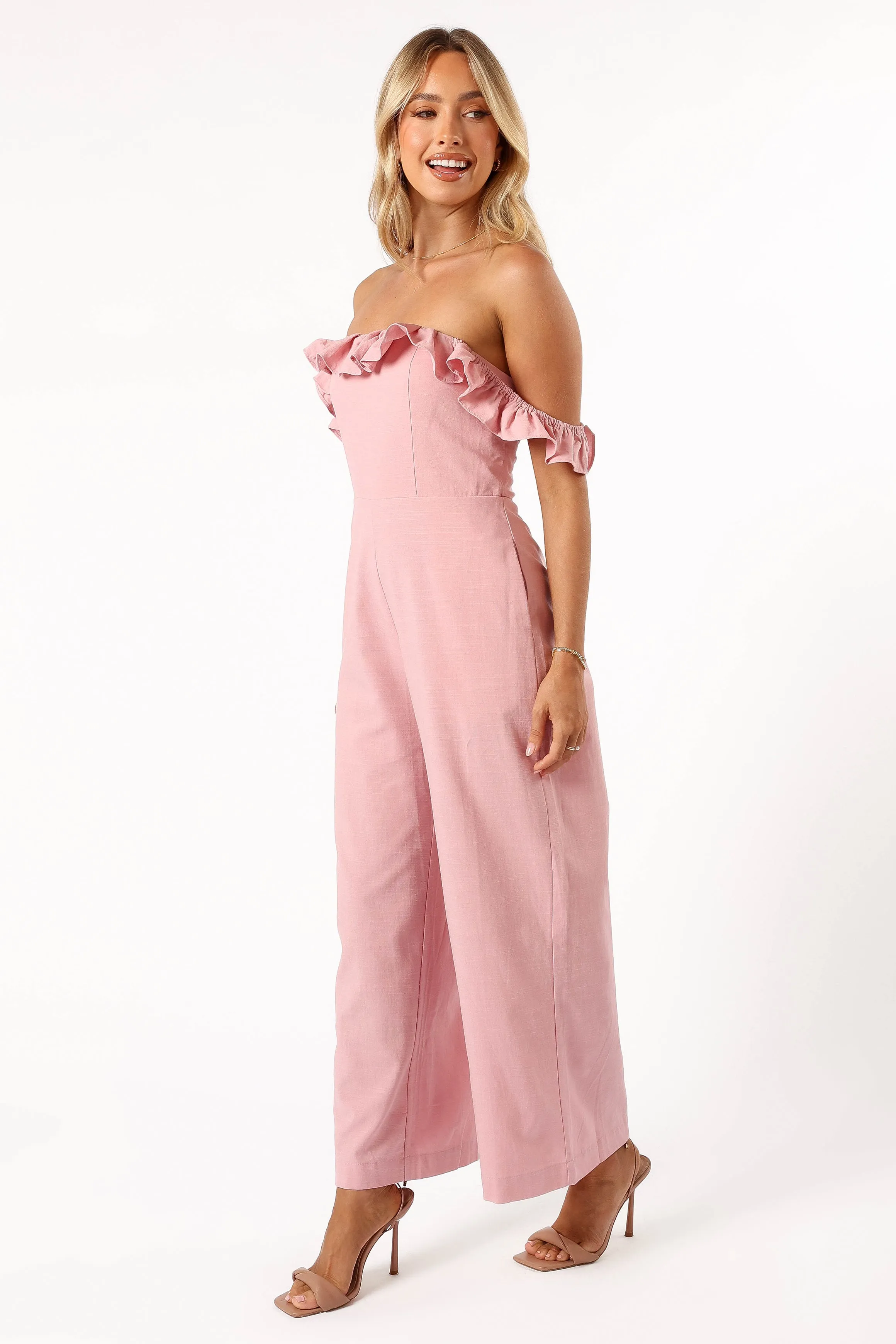 Charlotte Jumpsuit - Pink sold by Petal & Pup product image thumbnail 3