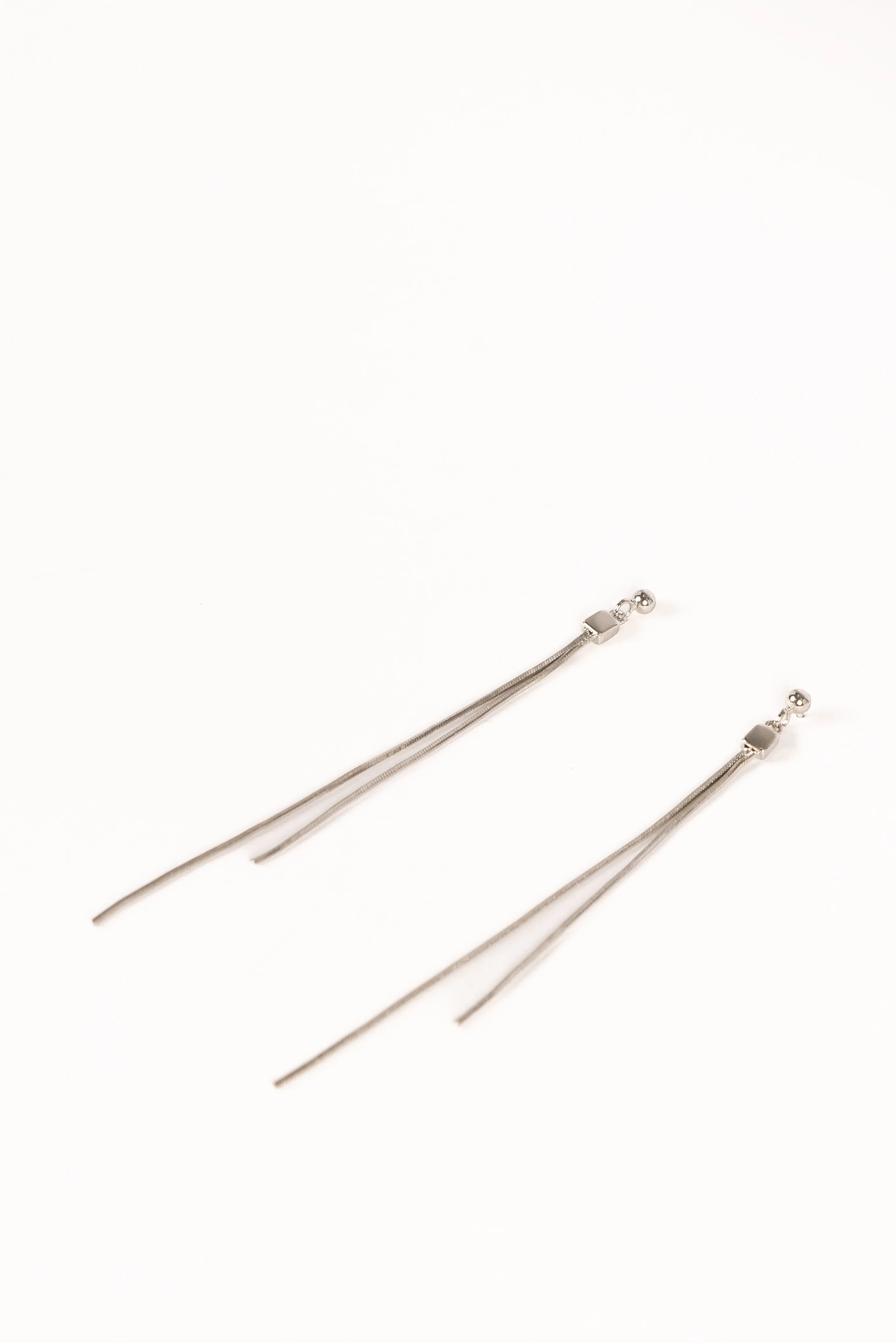 Gina Earrings - Silver sold by Petal & Pup product image thumbnail 2