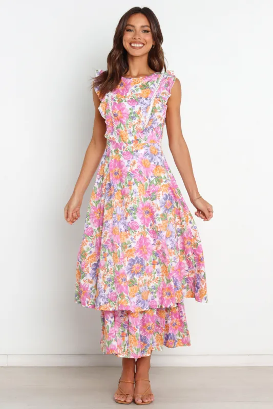 Delvita Dress - Pink sold by Petal & Pup