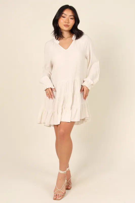 Beloved Dress - Beige sold by Petal & Pup