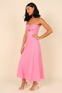 Rosetta Dress - Hot Pink sold by Petal & Pup