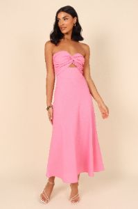 Rosetta Dress - Hot Pink sold by Petal & Pup