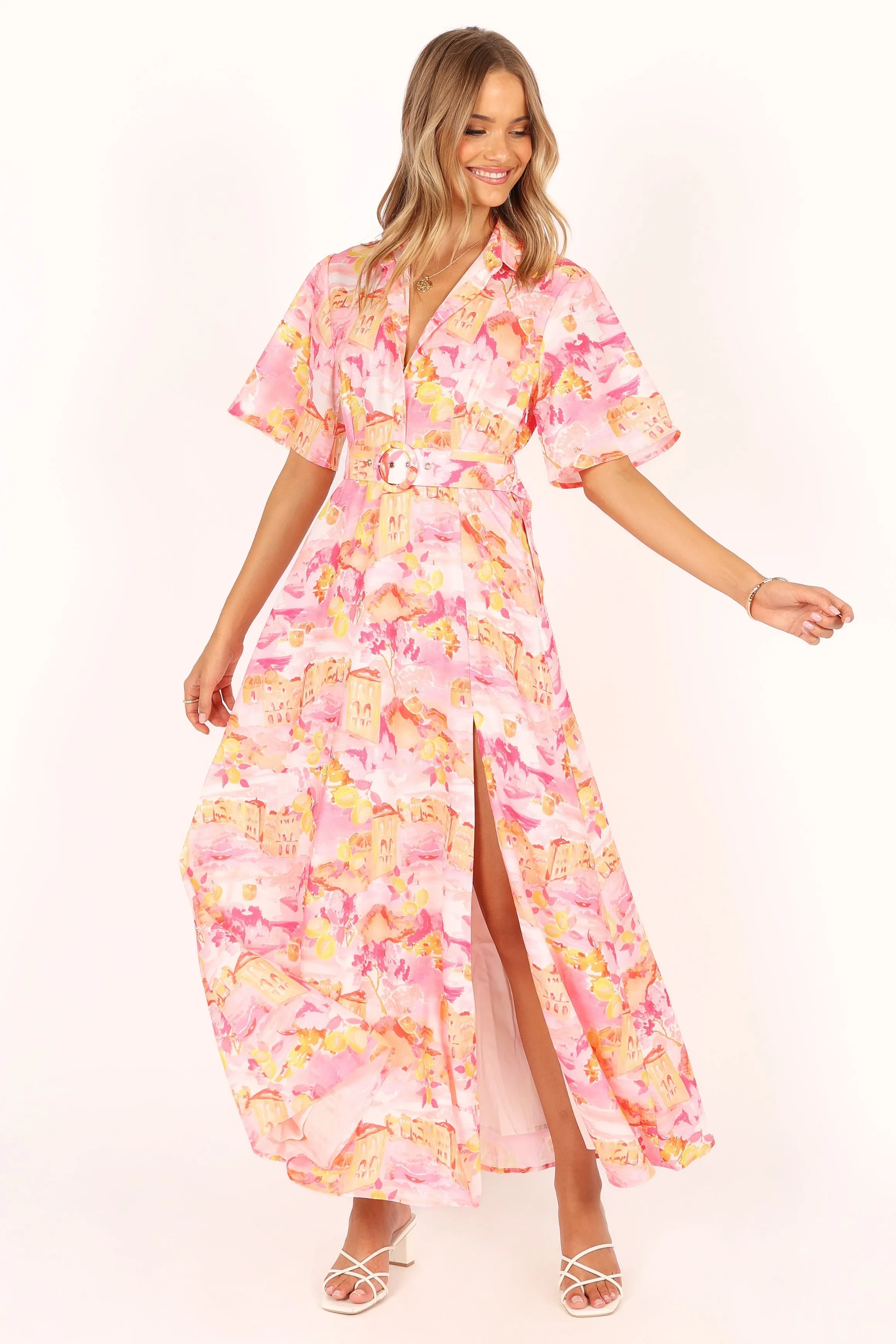Arianna Maxi Dress - Pink Scenic sold by Petal & Pup product image thumbnail 3