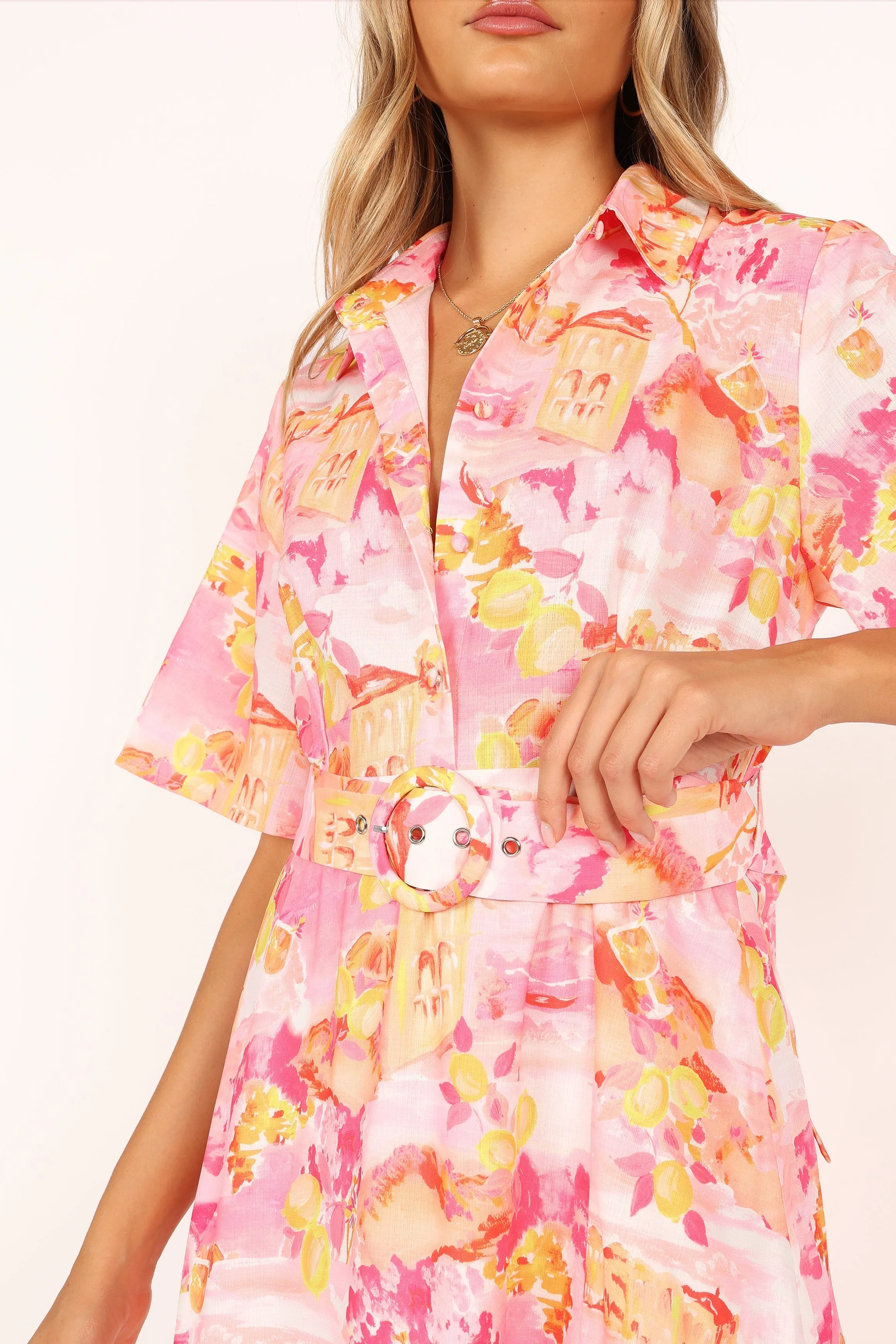 Arianna Maxi Dress - Pink Scenic sold by Petal & Pup product image thumbnail 4