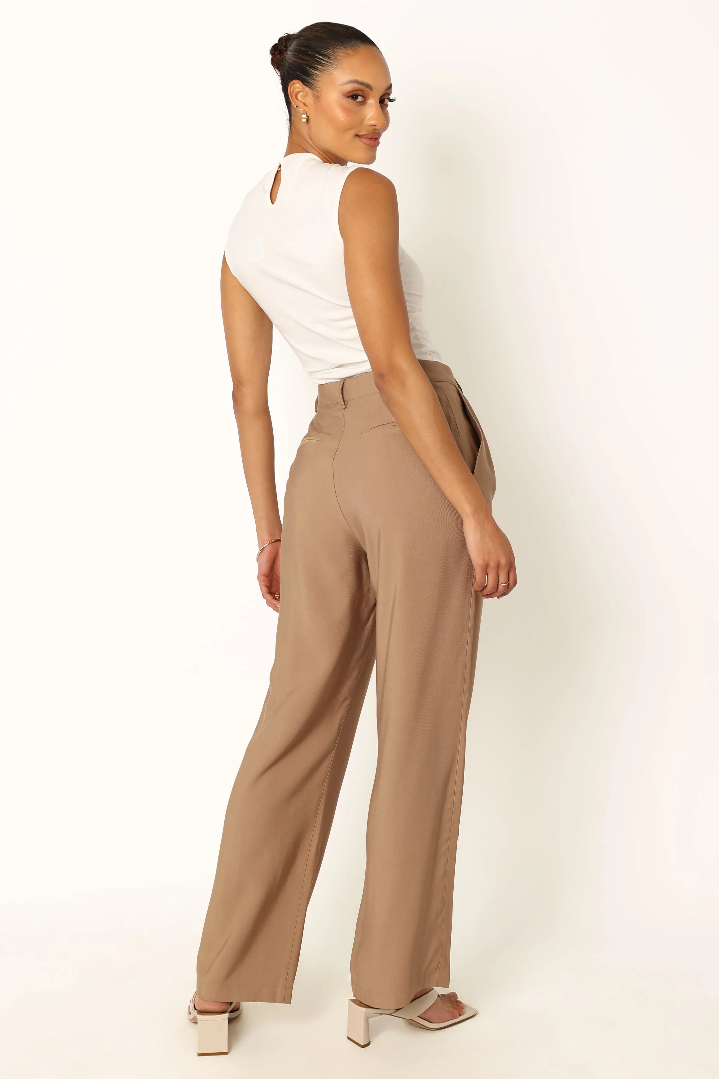 Noelle Pant - Light Brown sold by Petal & Pup product image thumbnail 5