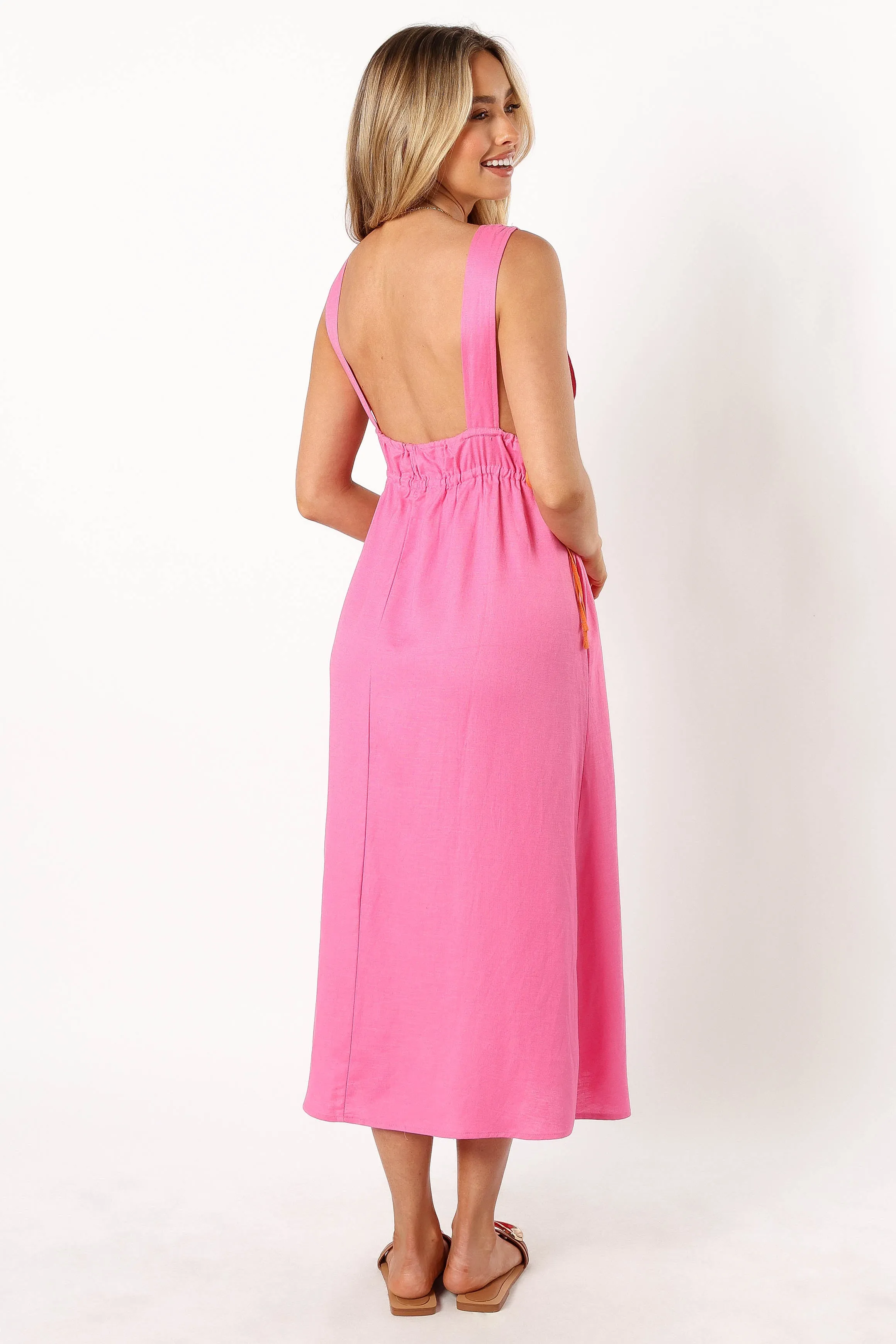 Lydia Midi Dress - Pink sold by Petal & Pup product image thumbnail 4