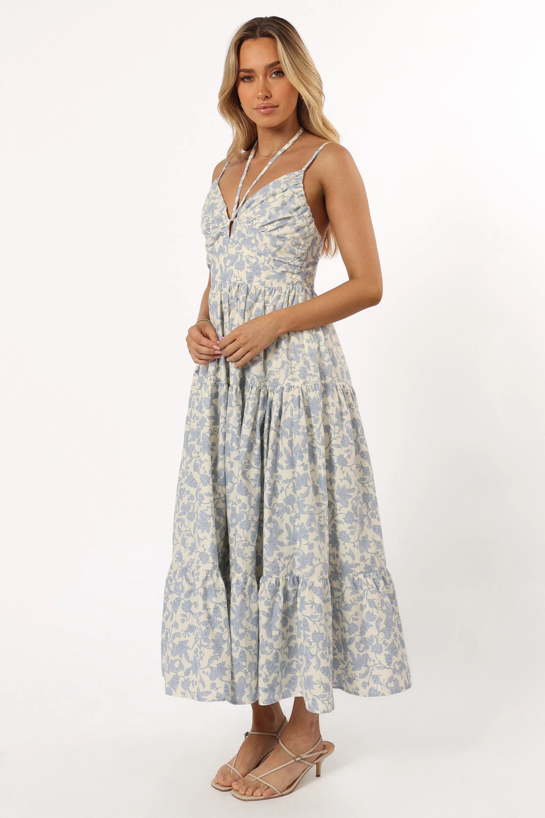 Indy Midi Dress - Blue sold by Petal & Pup product image thumbnail 2