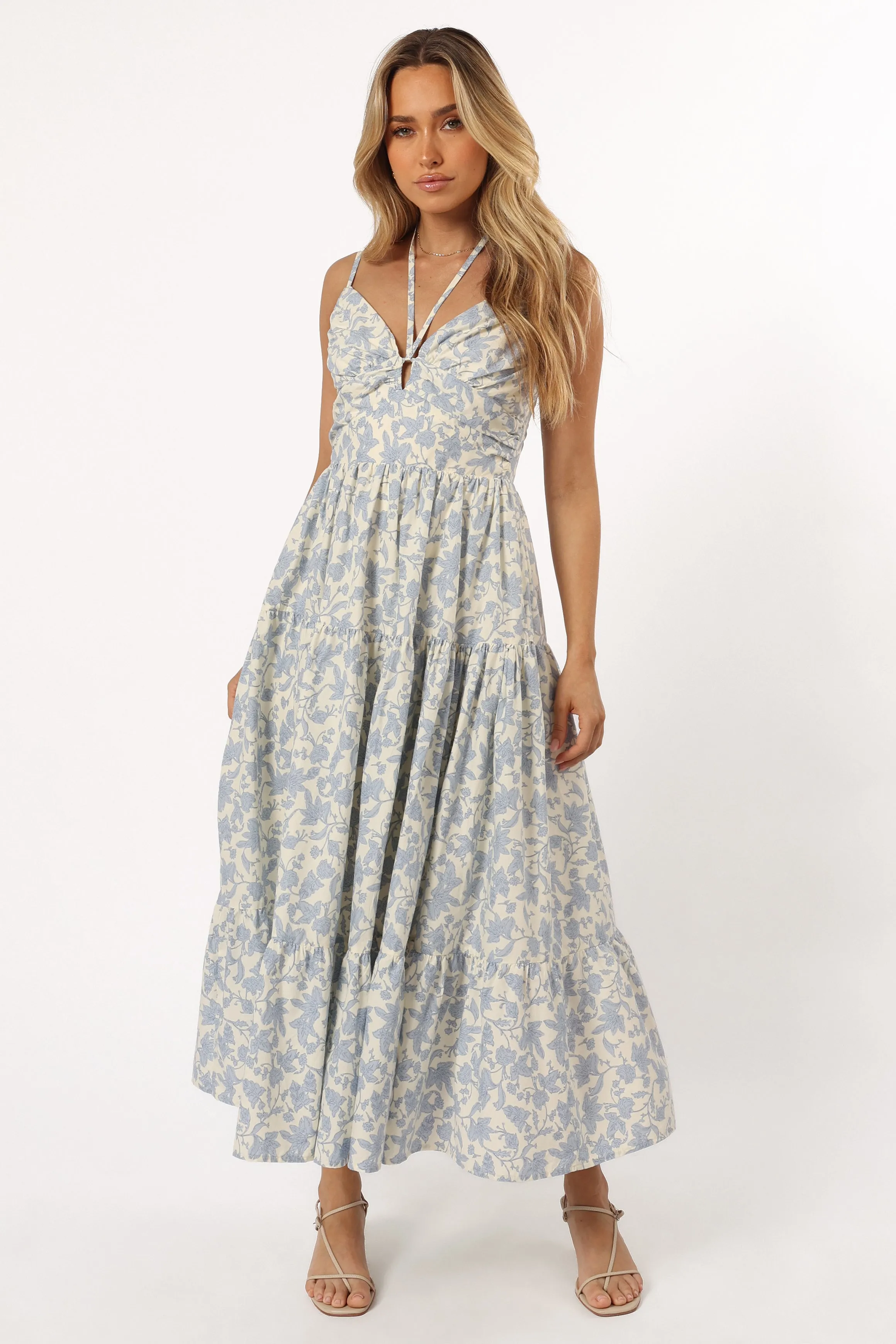 Indy Midi Dress - Blue sold by Petal & Pup product image thumbnail 5