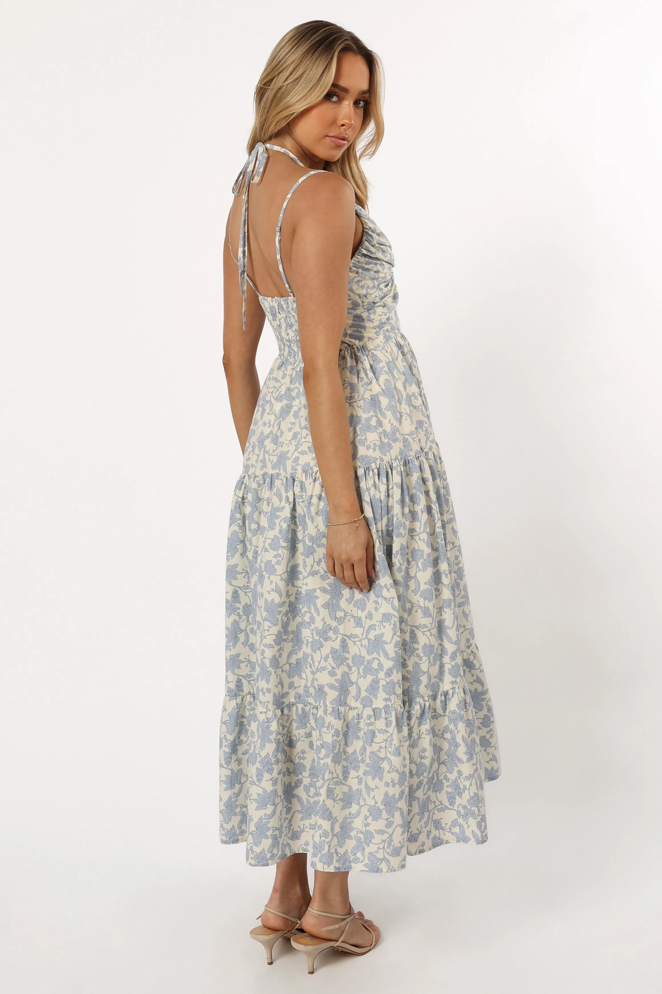 Indy Midi Dress - Blue sold by Petal & Pup product image thumbnail 4