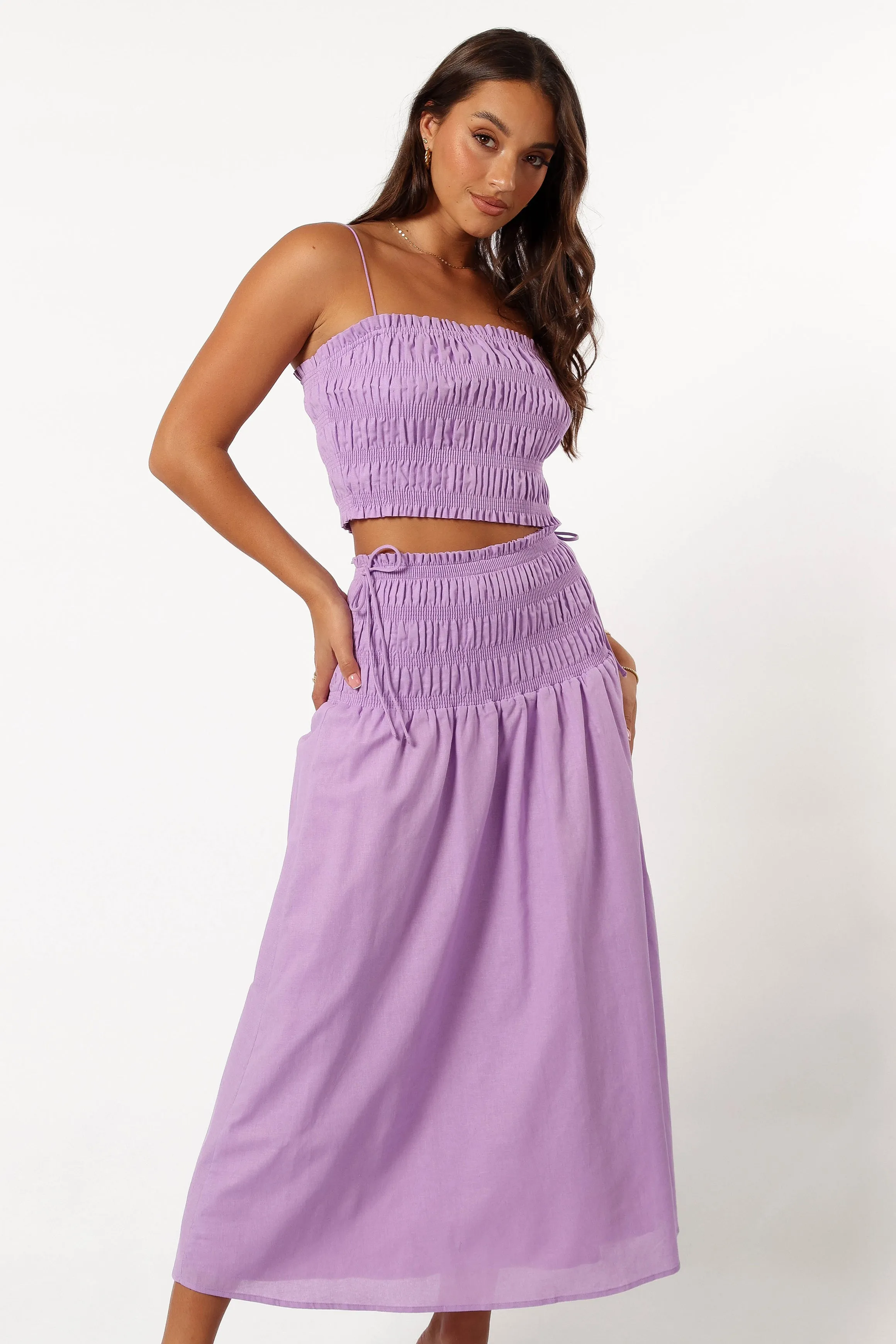 Adine Two Piece Set - Lilac sold by Petal & Pup product image thumbnail 3