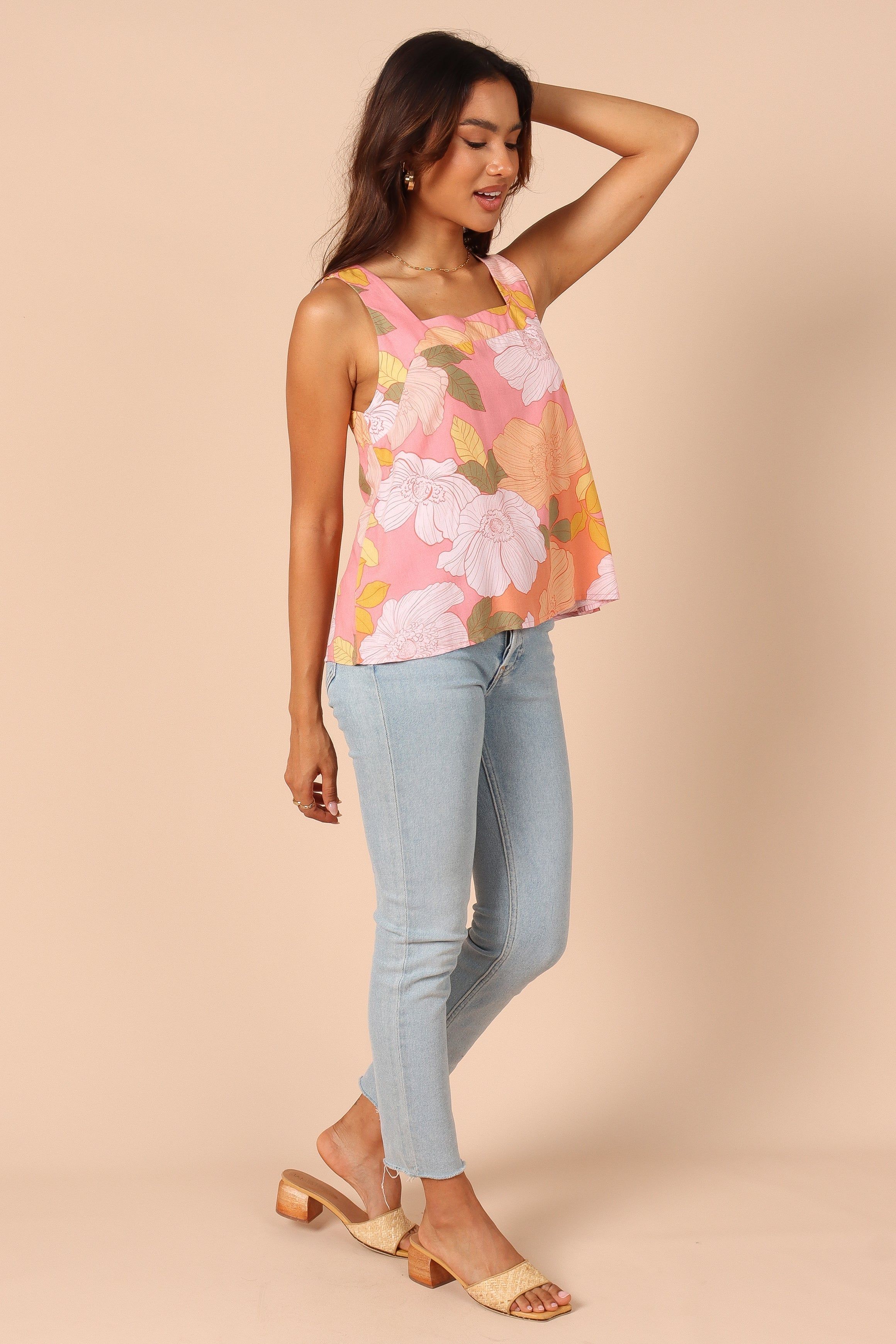 Grace Top - Pink Floral sold by Petal & Pup product image thumbnail 7