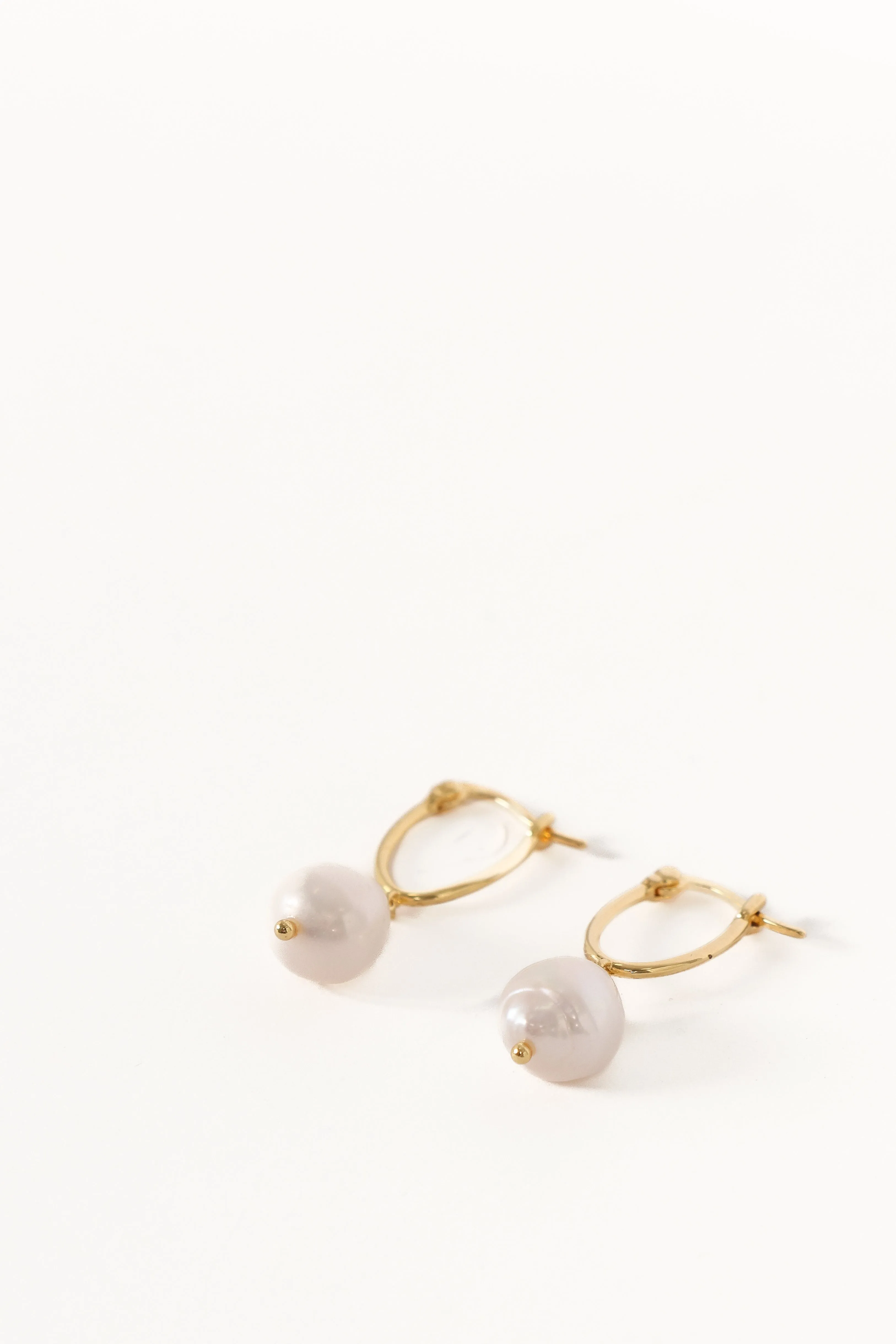 Gabi Pear Earrings - Gold sold by Petal & Pup product image thumbnail 2
