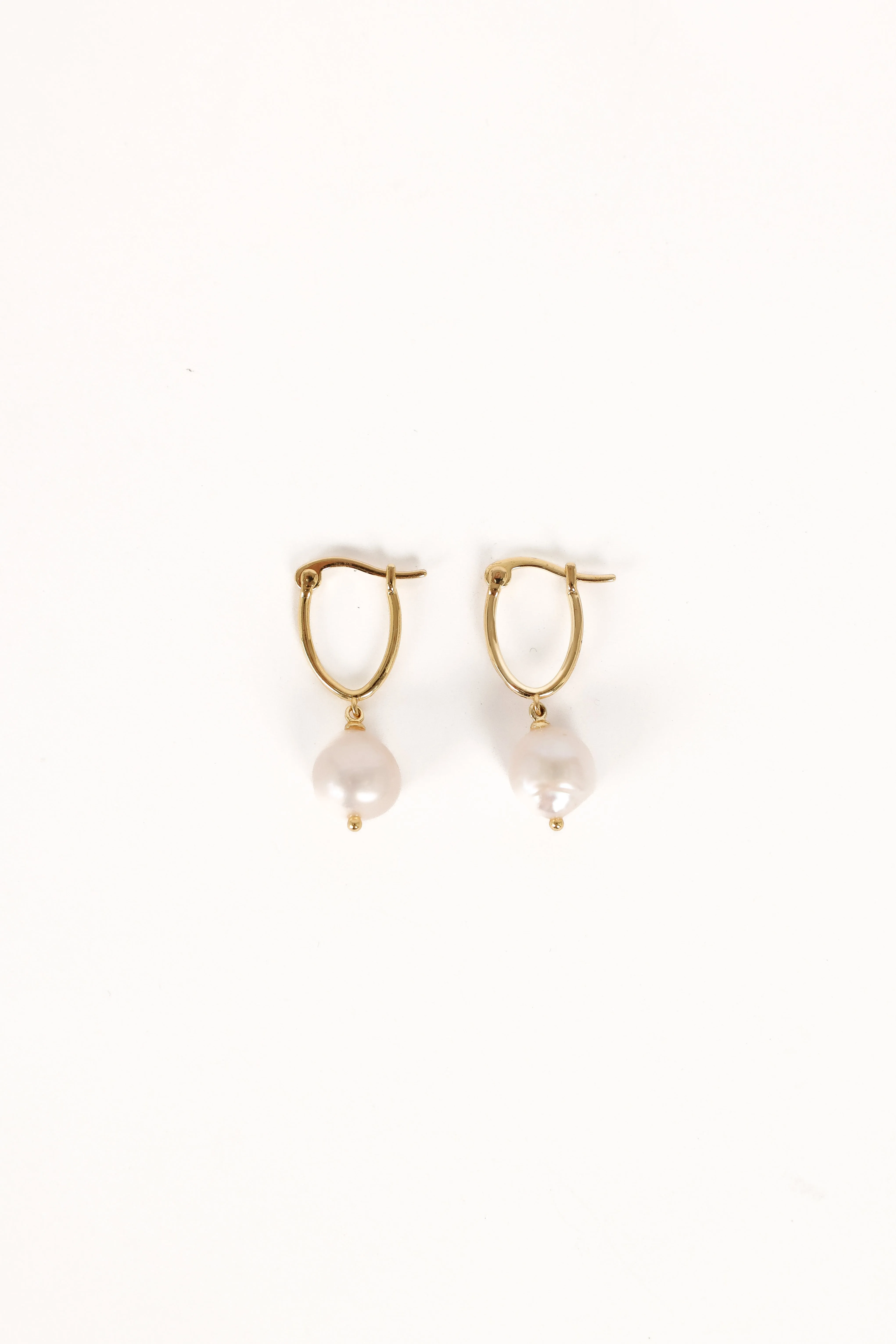 Gabi Pear Earrings - Gold sold by Petal & Pup product image thumbnail 3