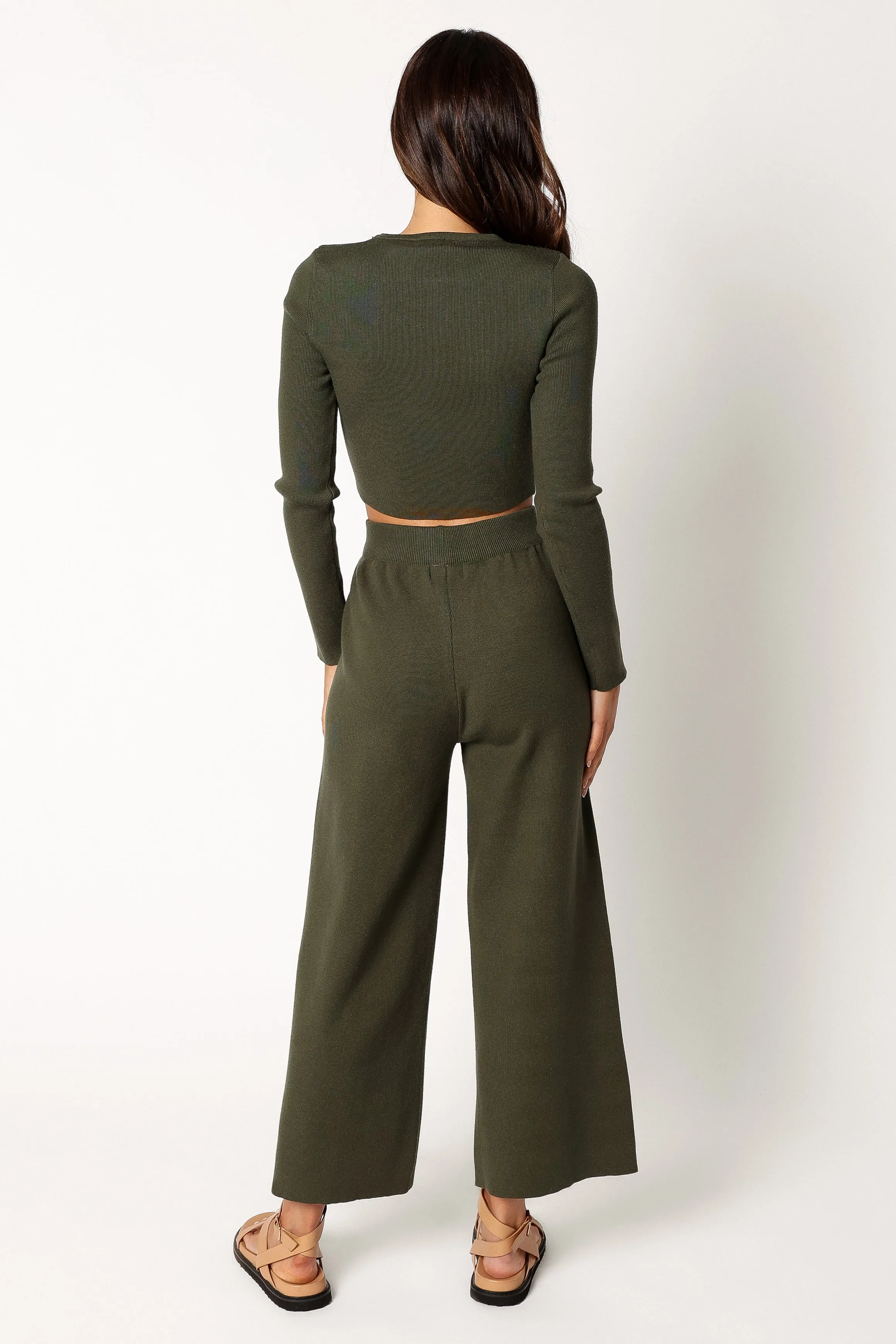 Ayers Long Sleeve Set - Olive sold by Petal & Pup product image thumbnail 3