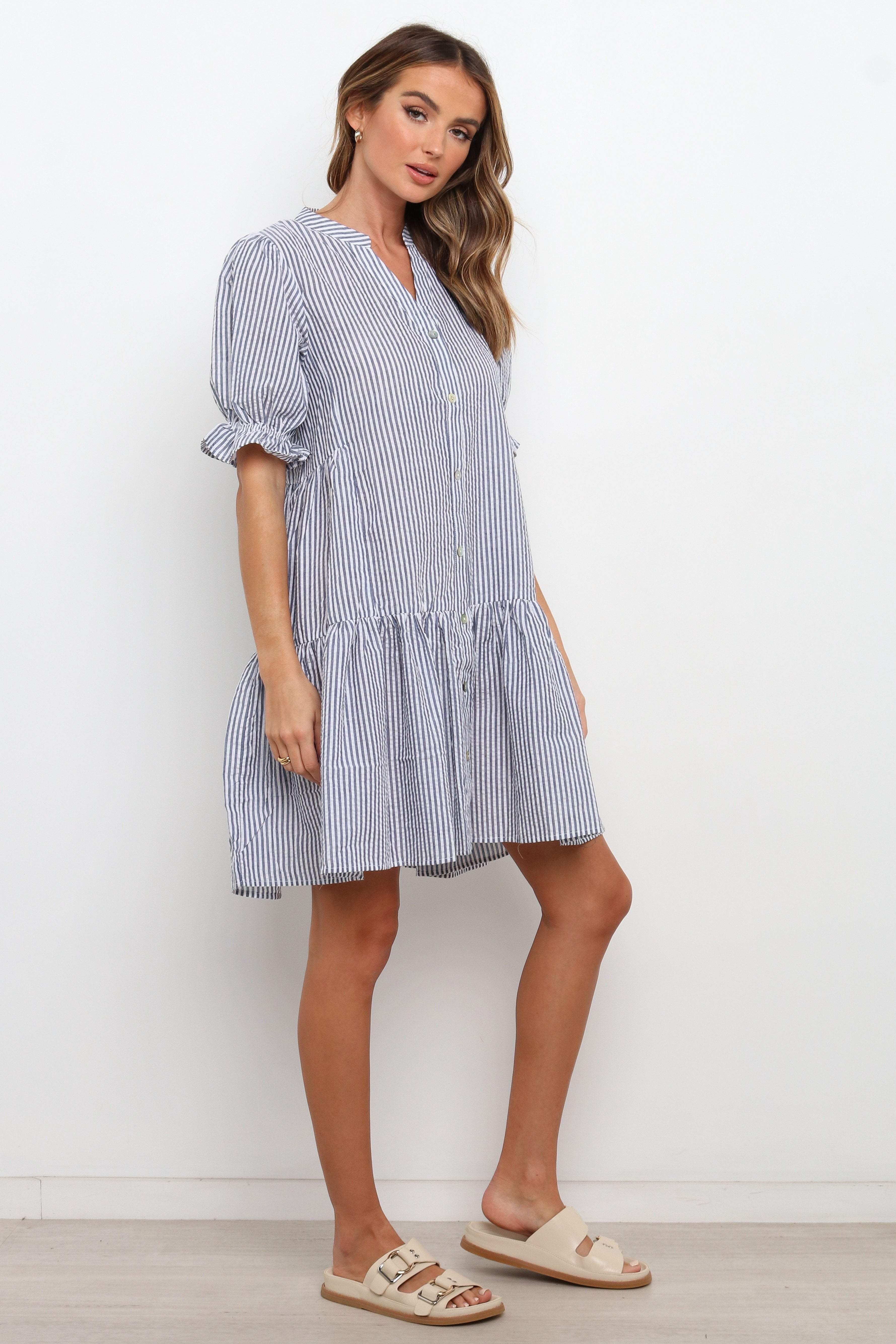 Bridgeport Dress - Navy sold by Petal & Pup product image thumbnail 3