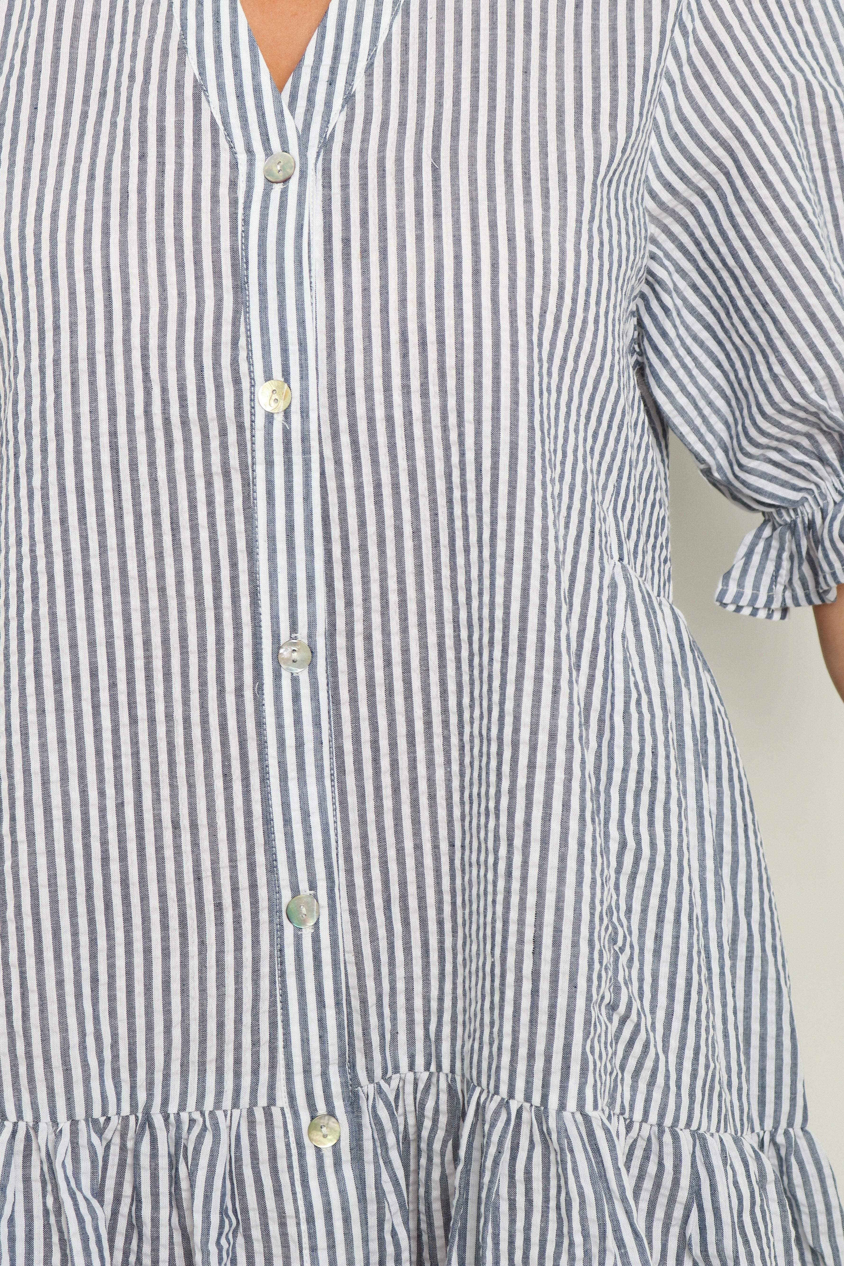 Bridgeport Dress - Navy sold by Petal & Pup product image thumbnail 7