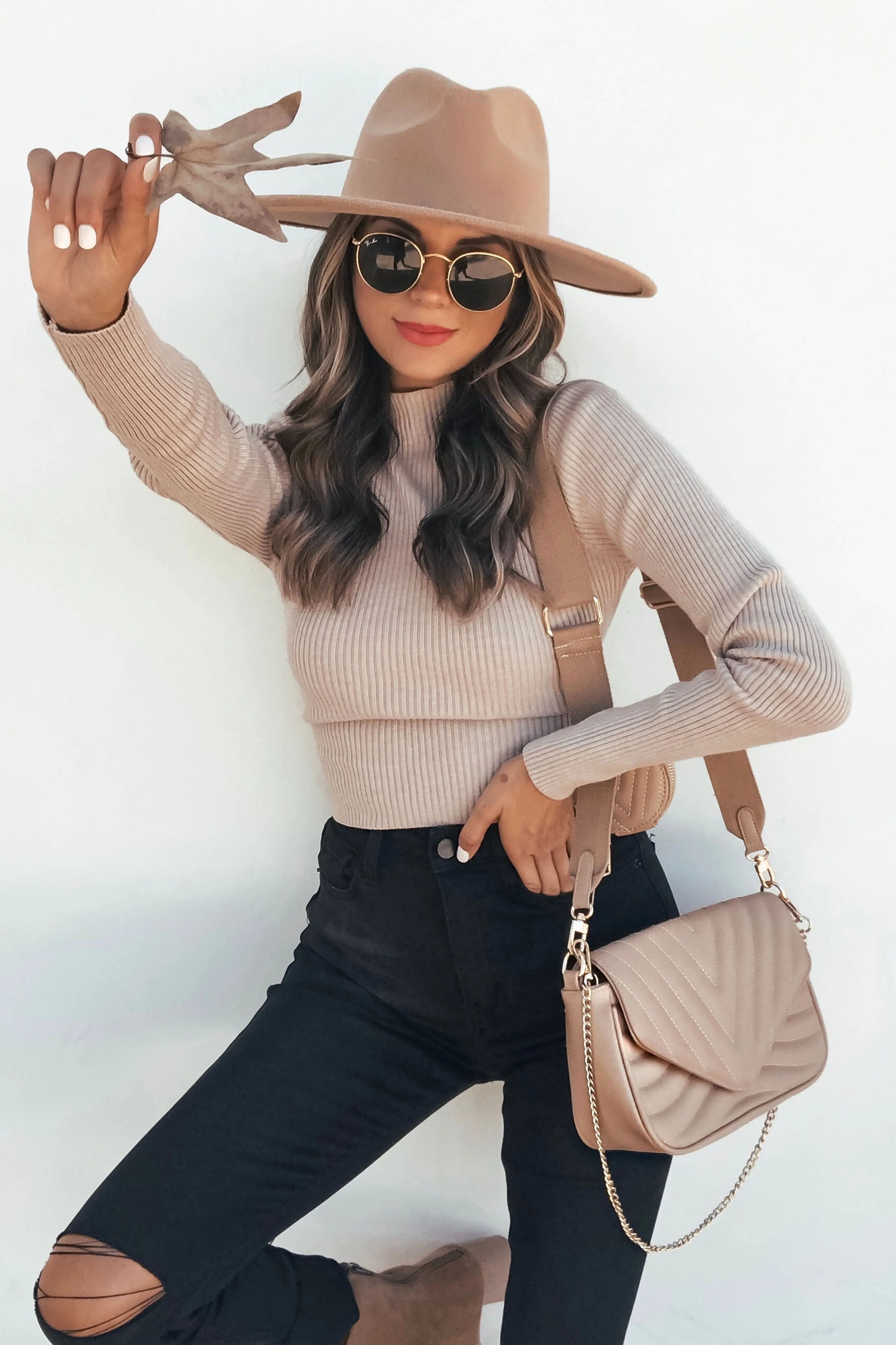 Paige Top - Beige sold by Petal & Pup product image thumbnail 2