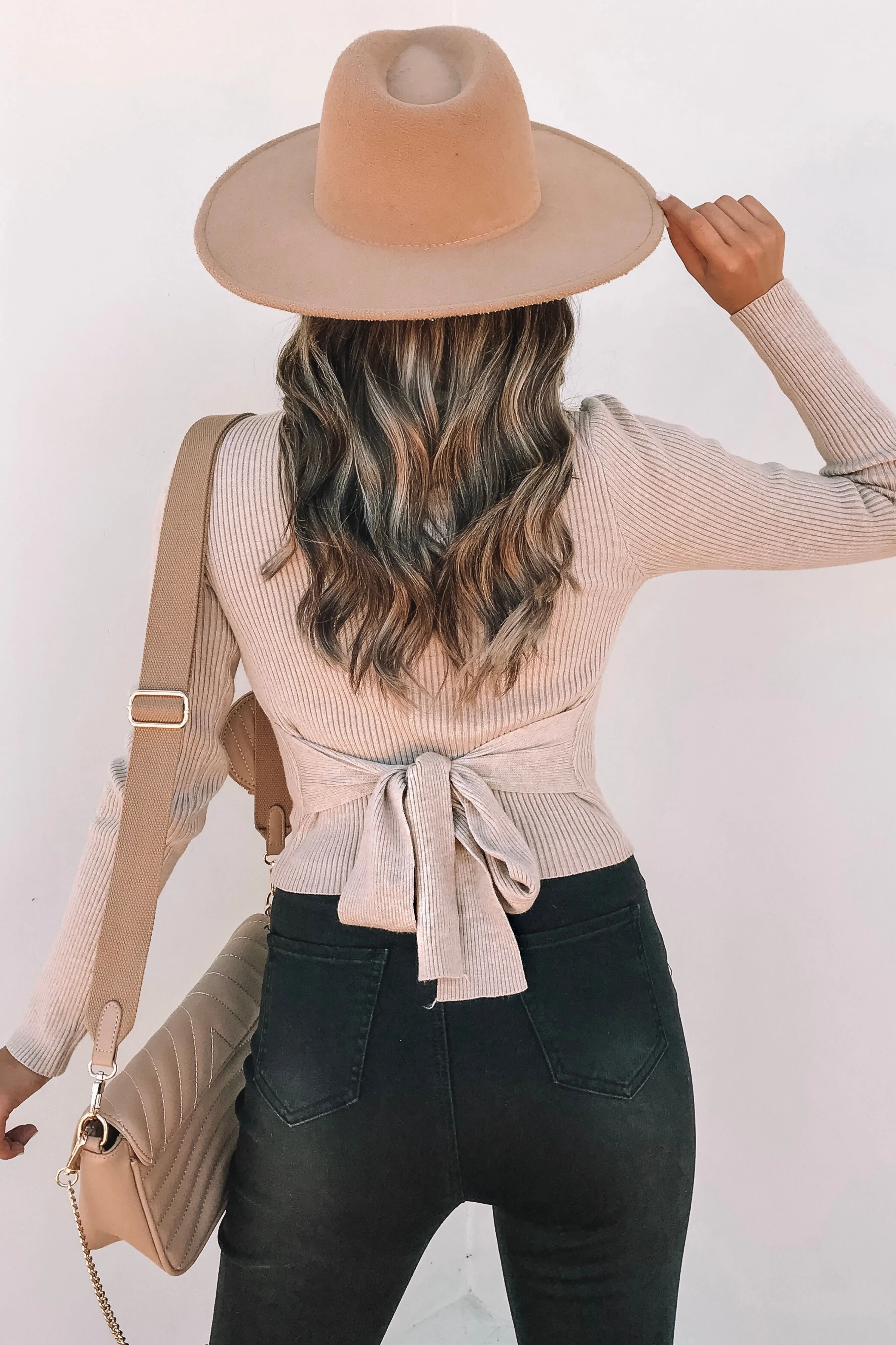 Paige Top - Beige sold by Petal & Pup