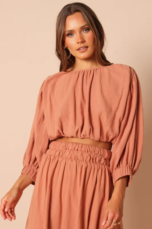 Emory Crop Top - Spice sold by Petal & Pup