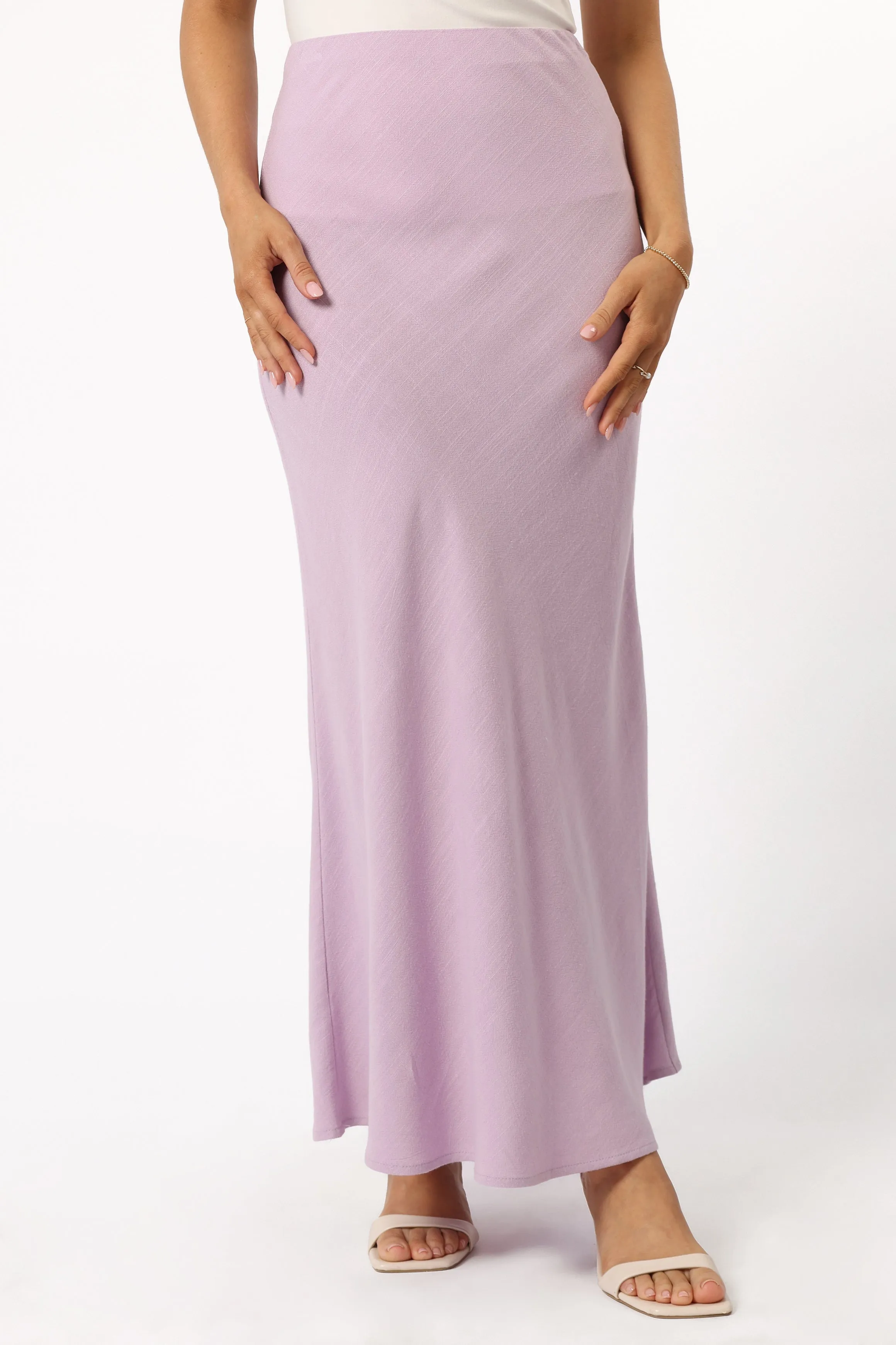 Nelle Midi Skirt - Lilac sold by Petal & Pup product image thumbnail 4