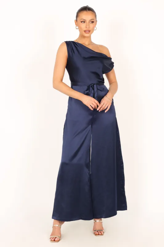 Nikita Jumpsuit - Navy made by Petal & Pup