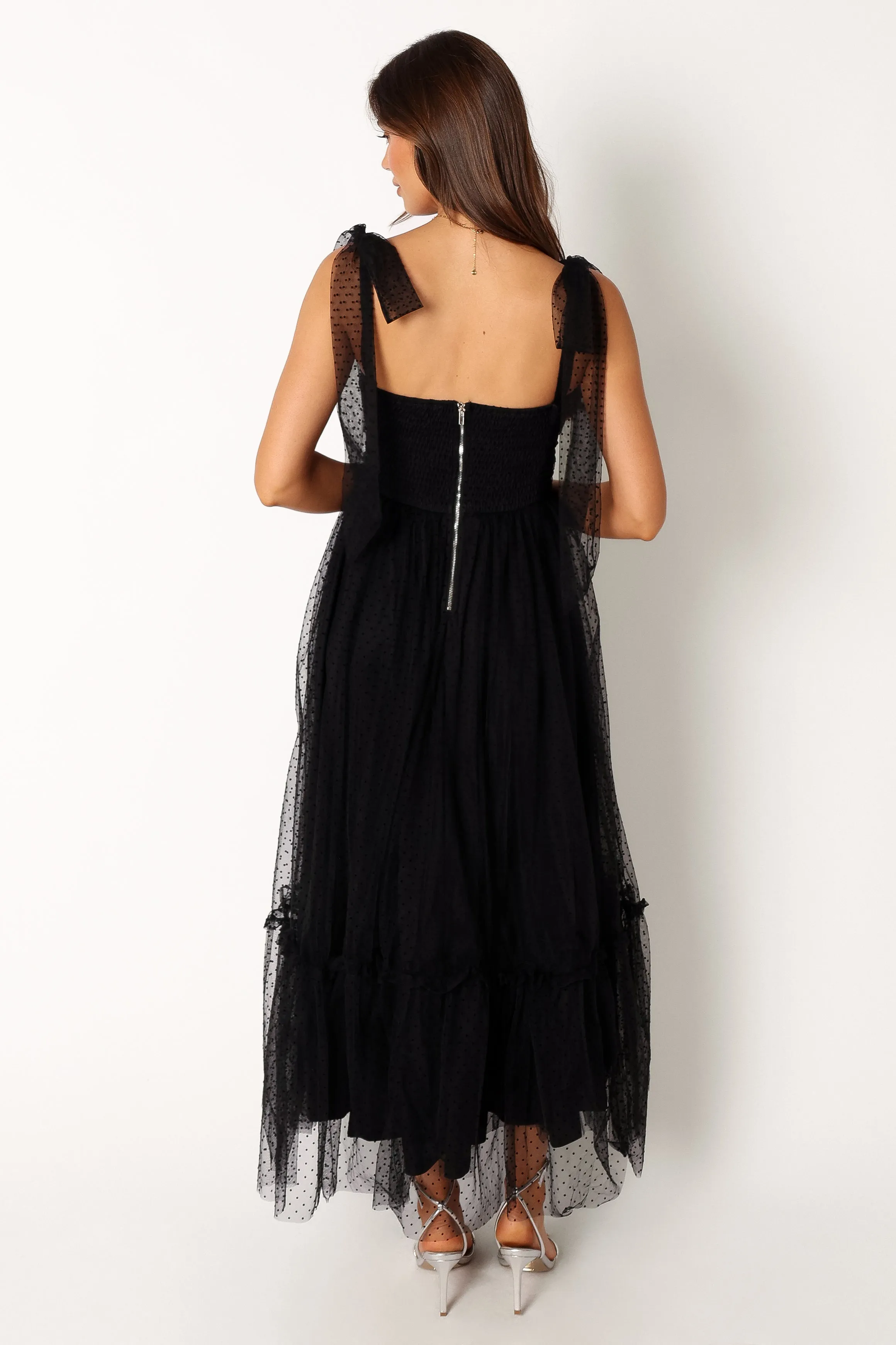 Floret Midi Dress - Black sold by Petal & Pup product image thumbnail 5