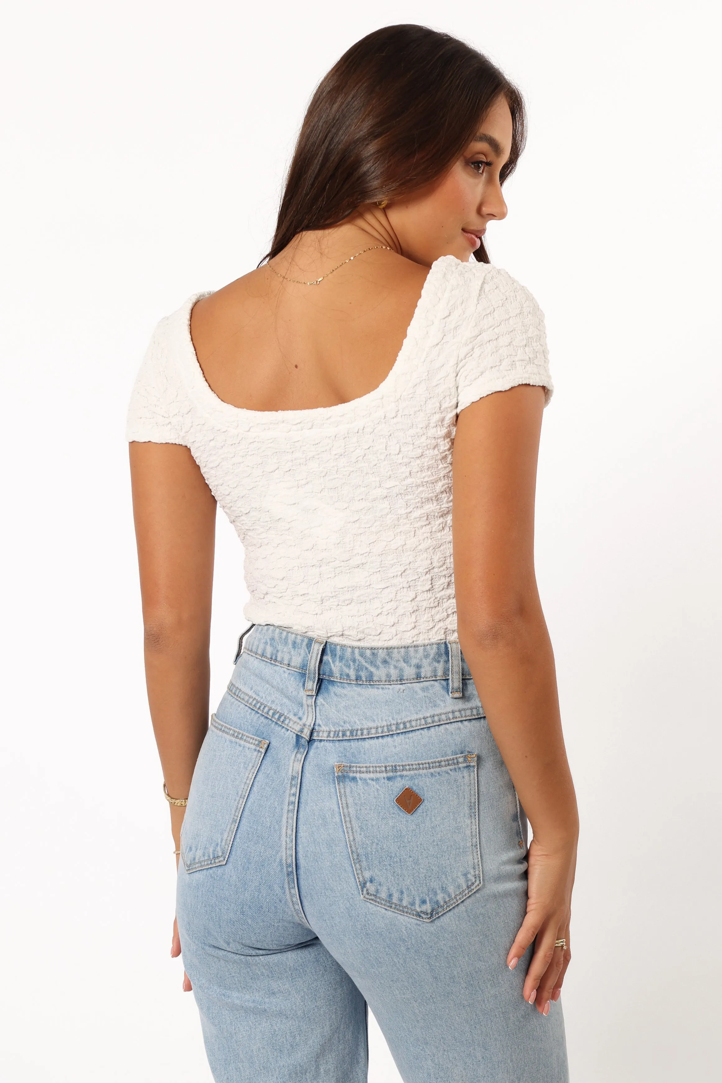 Salle Top - Cream sold by Petal & Pup product image thumbnail 5