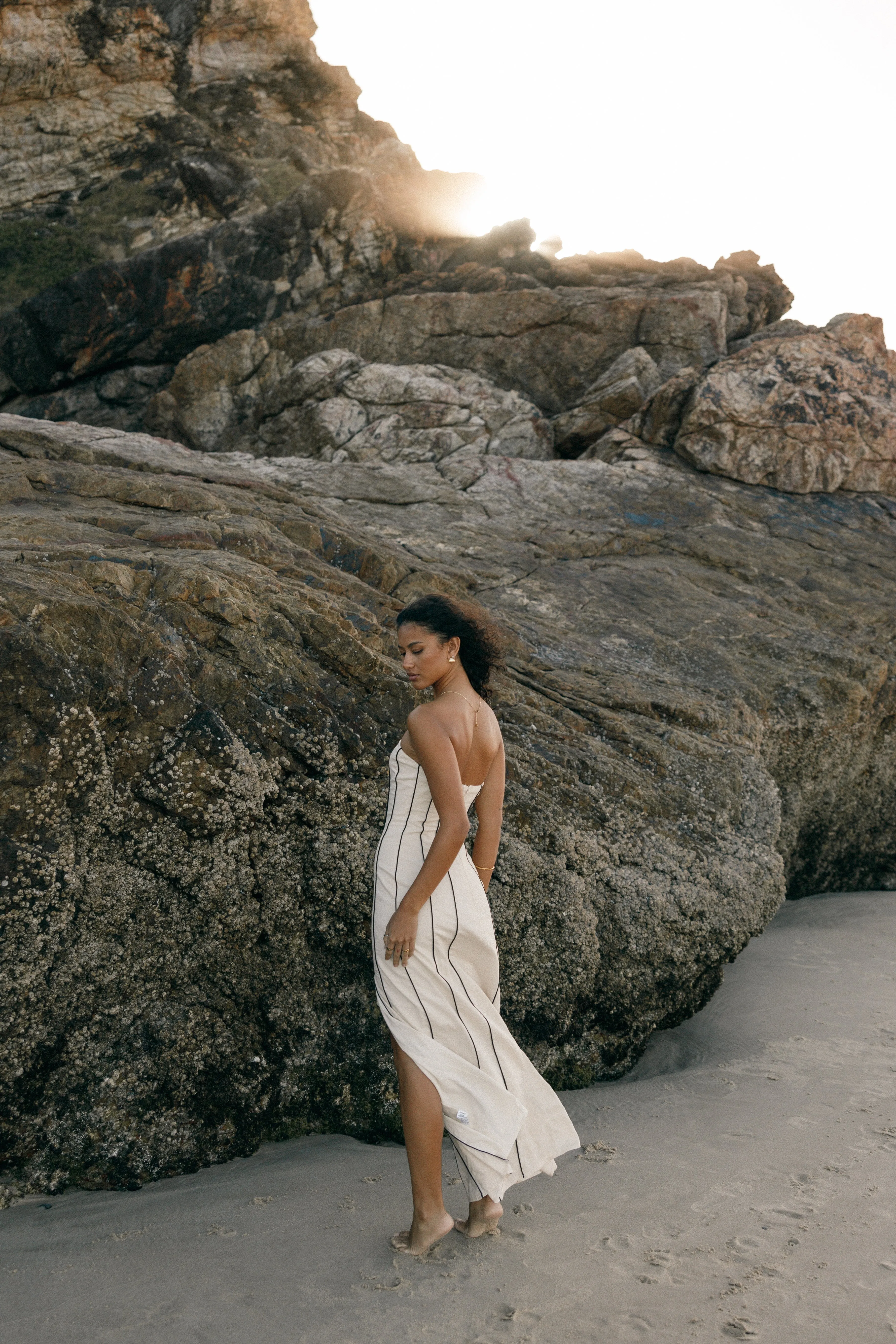 Ravello Maxi Dress - Cream sold by Petal & Pup product image thumbnail 2