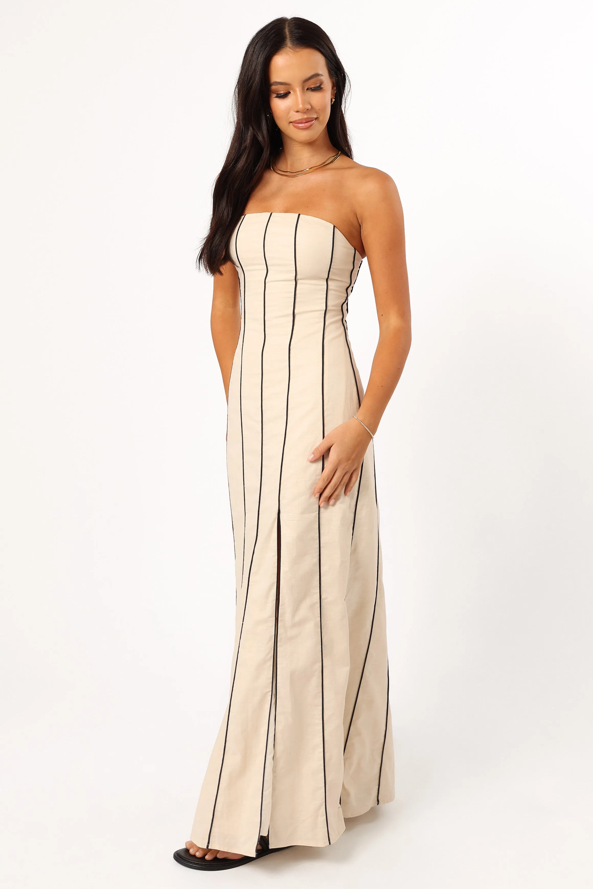 Ravello Maxi Dress - Cream sold by Petal & Pup product image thumbnail 3